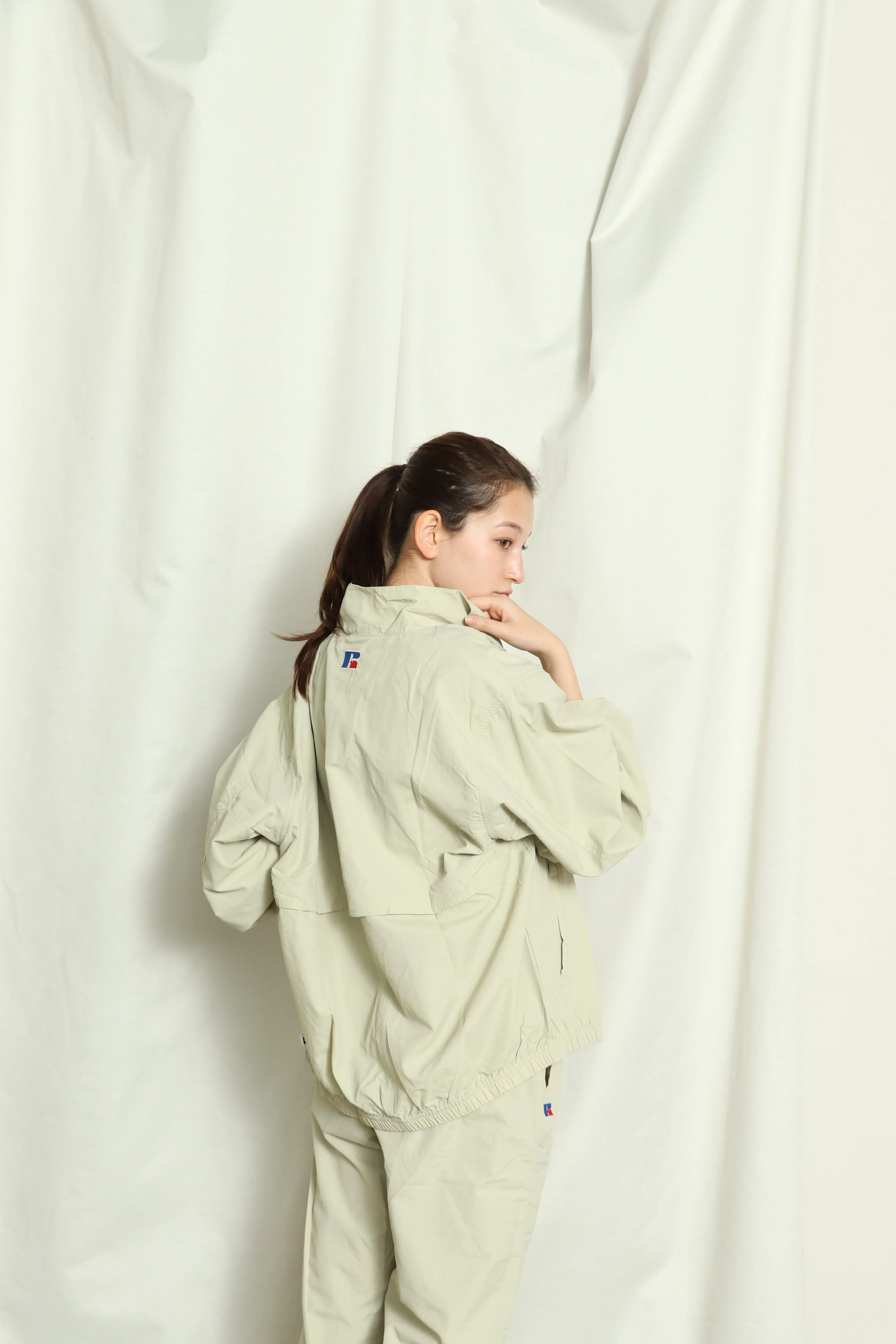 - online Limited -Nylon Tussah Classic Training Jacket ＜RC-23011＞BEIGE