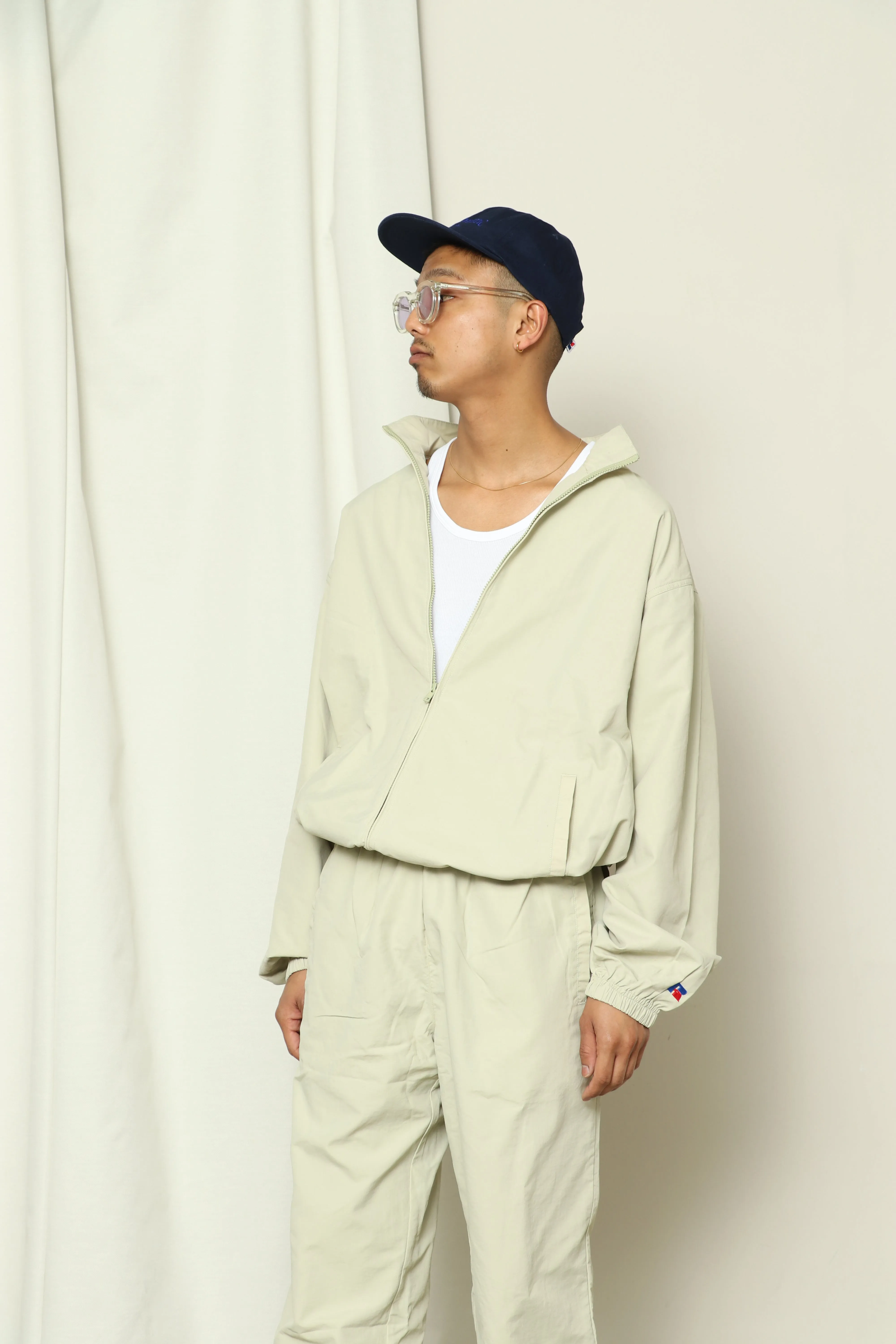 - online Limited -Nylon Tussah Classic Training Jacket ＜RC-23011＞BEIGE