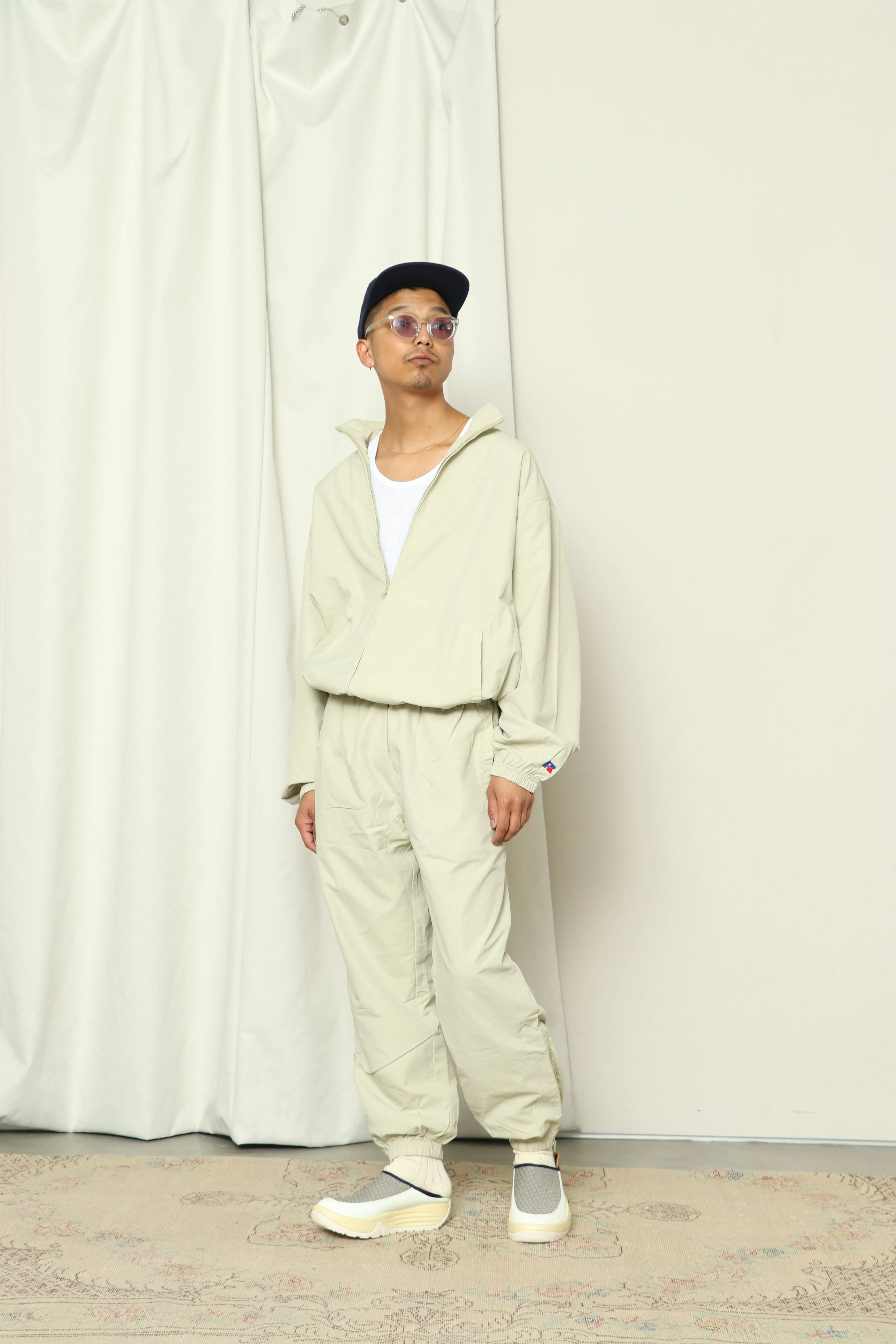 - online Limited -Nylon Tussah Classic Training Jacket ＜RC-23011＞BEIGE