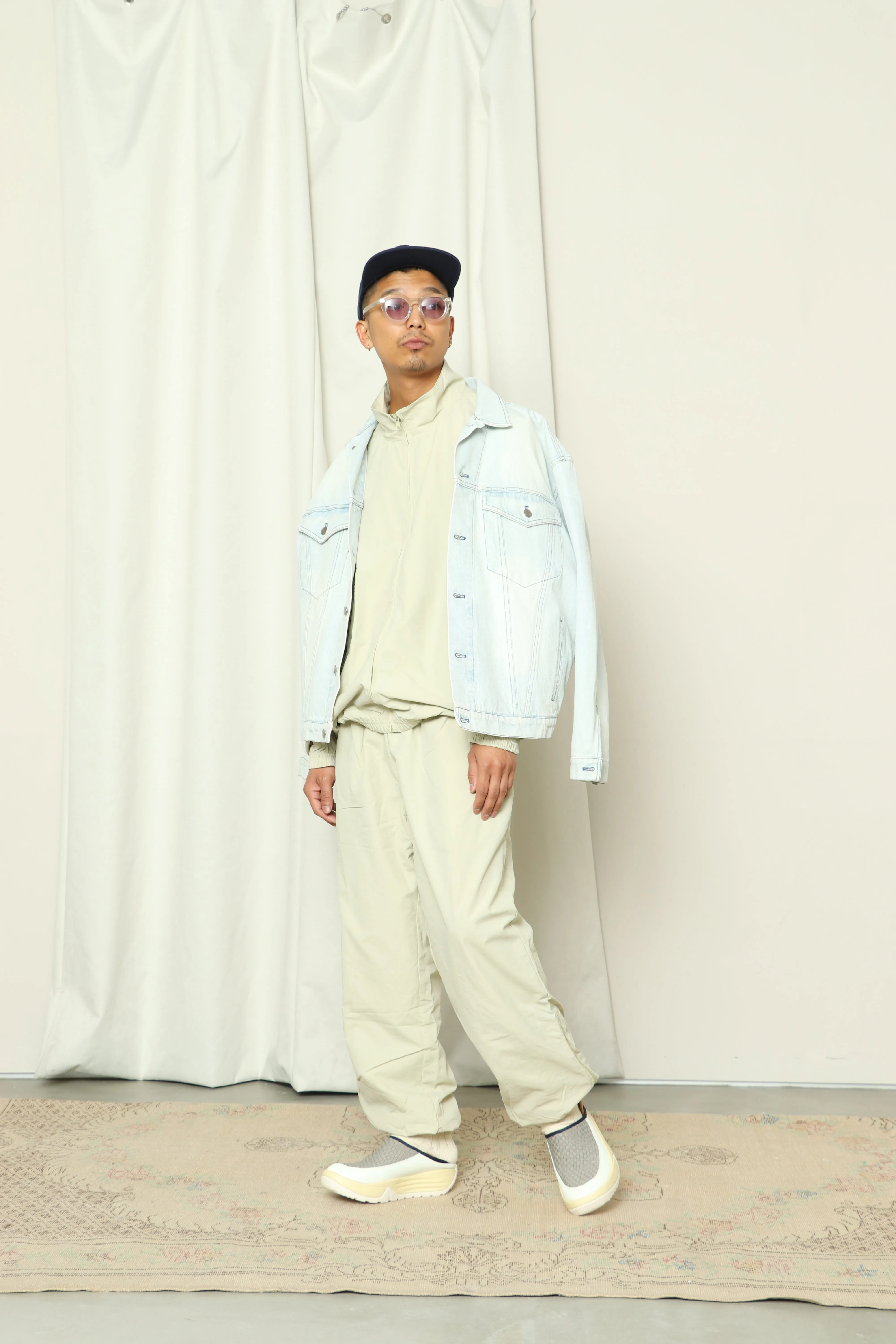 - online Limited -Nylon Tussah Classic Training Jacket ＜RC-23011＞BEIGE