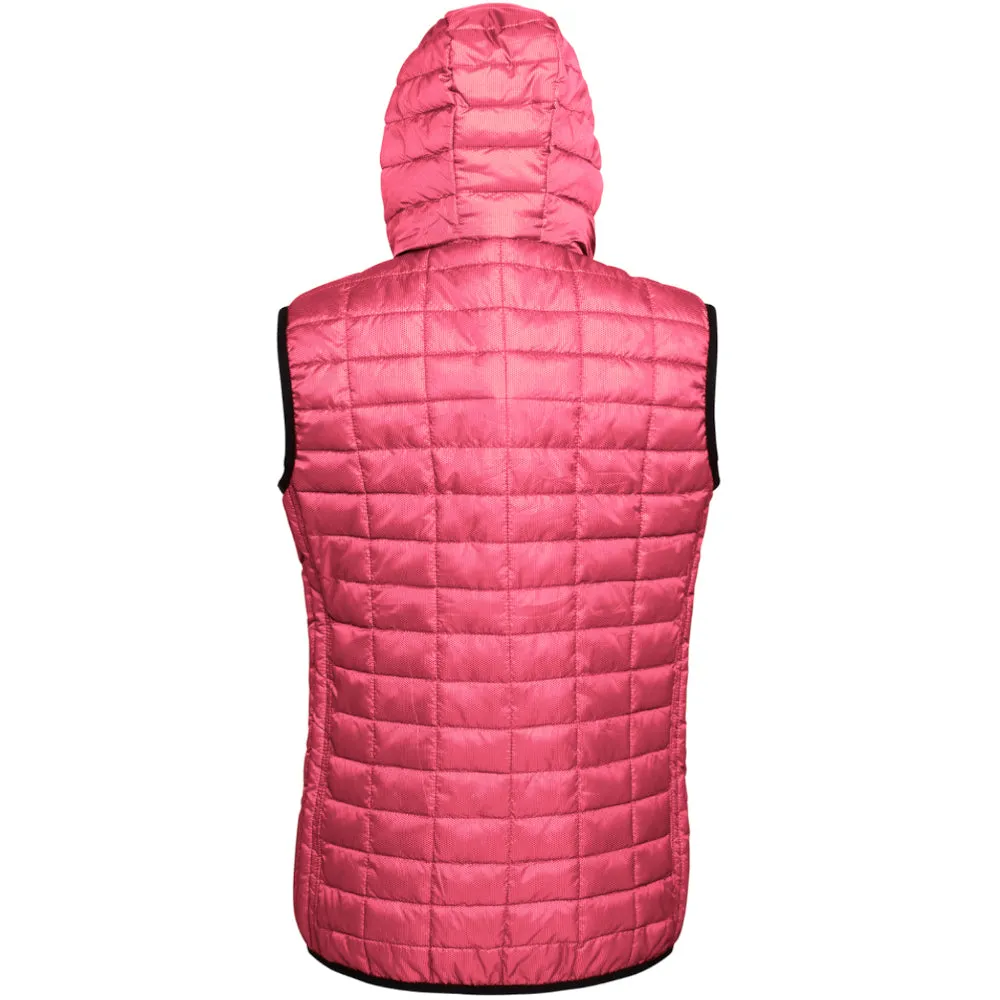 2786 Womens/Ladies Honeycomb Zip Up Hooded Gilet/Bodywarmer