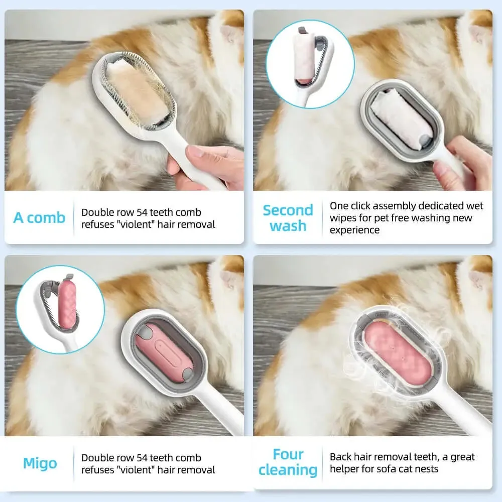 4-in-1 Pet Care Brush