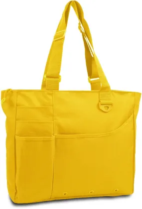 600 denier super feature tote - golden yellow Case of 24