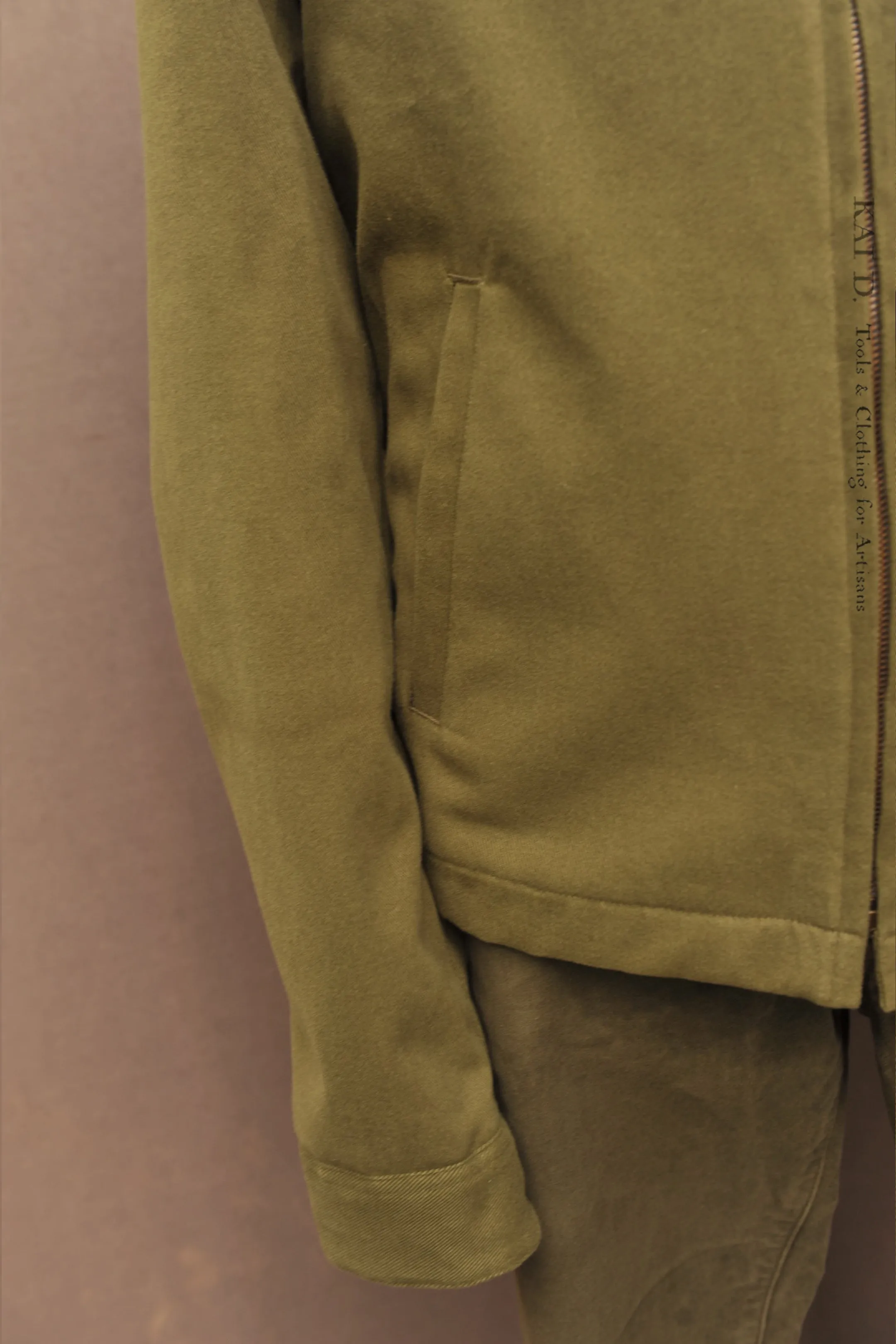 Air Crew Bomber Jacket - Green - M