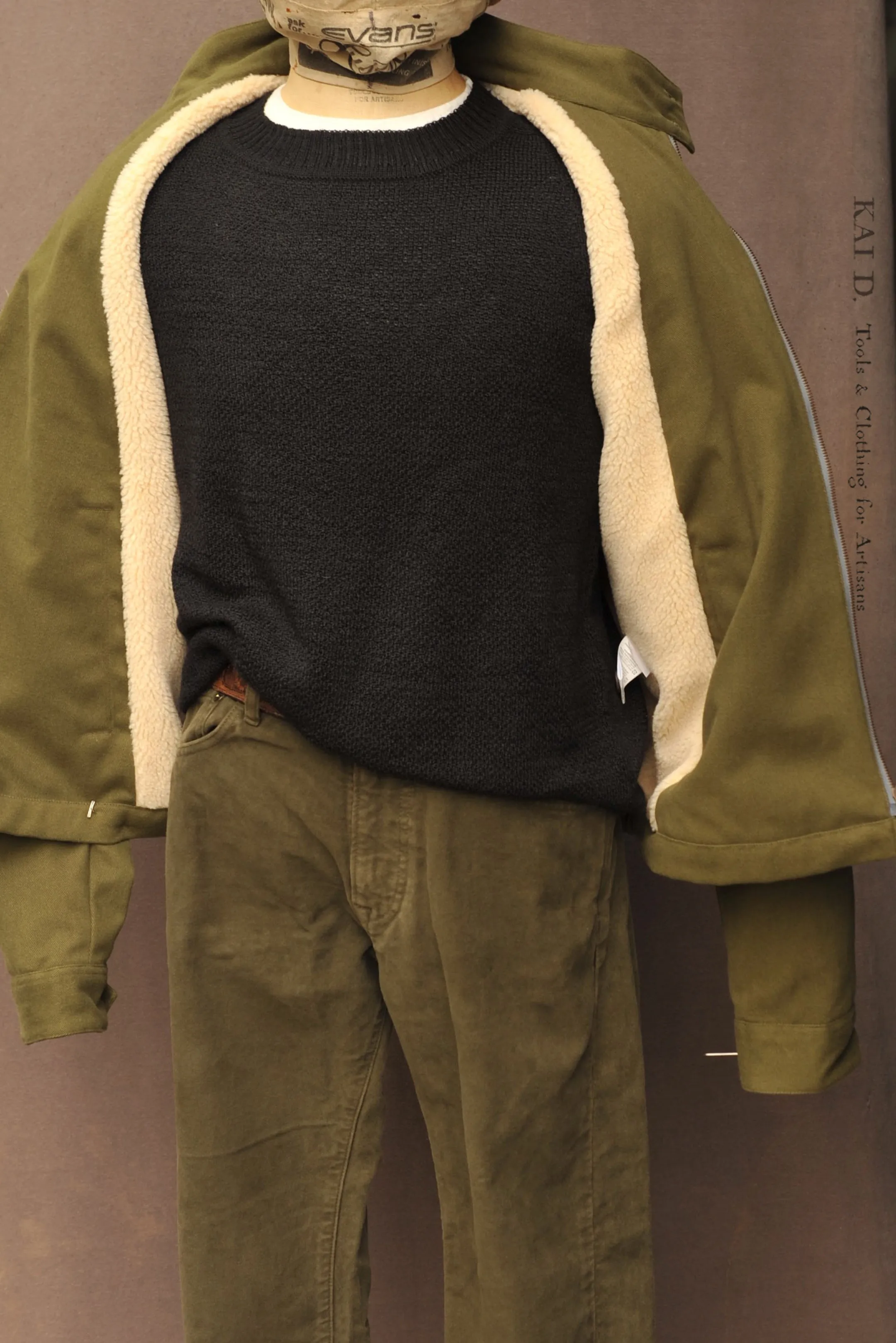 Air Crew Bomber Jacket - Green - M