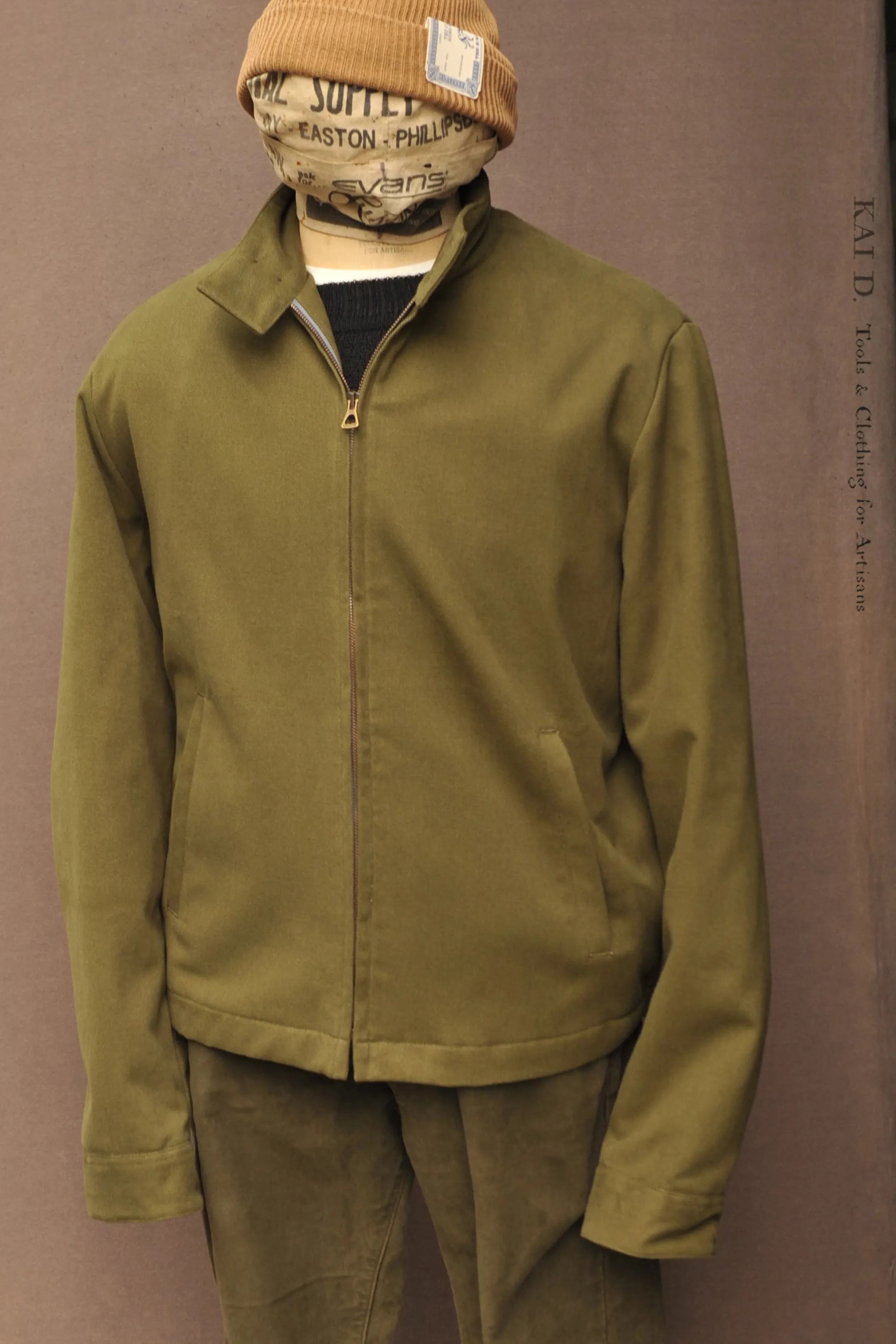 Air Crew Bomber Jacket - Green - M