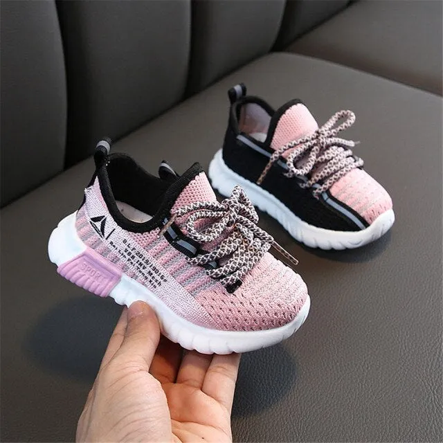 Amozae-  Spring Autumn Children Shoes Boys Girls Sport Shoes Breathable Infant Shoes Sneakers Soft Bottom Non-slip Casual Kids Shoes