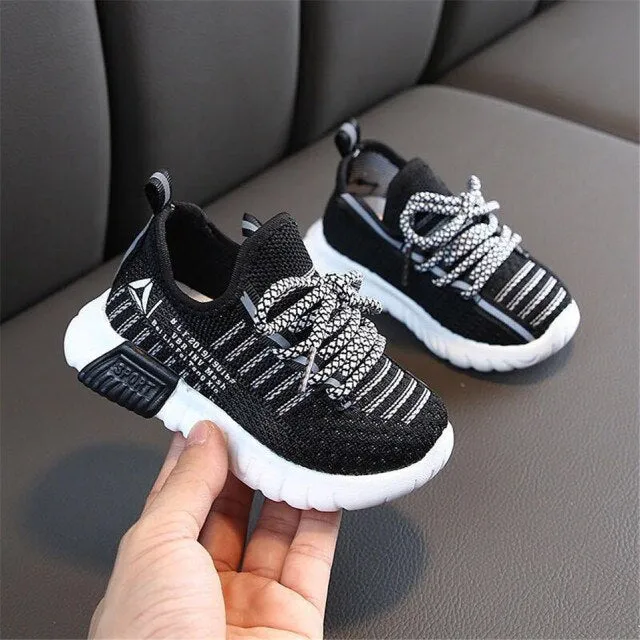 Amozae-  Spring Autumn Children Shoes Boys Girls Sport Shoes Breathable Infant Shoes Sneakers Soft Bottom Non-slip Casual Kids Shoes