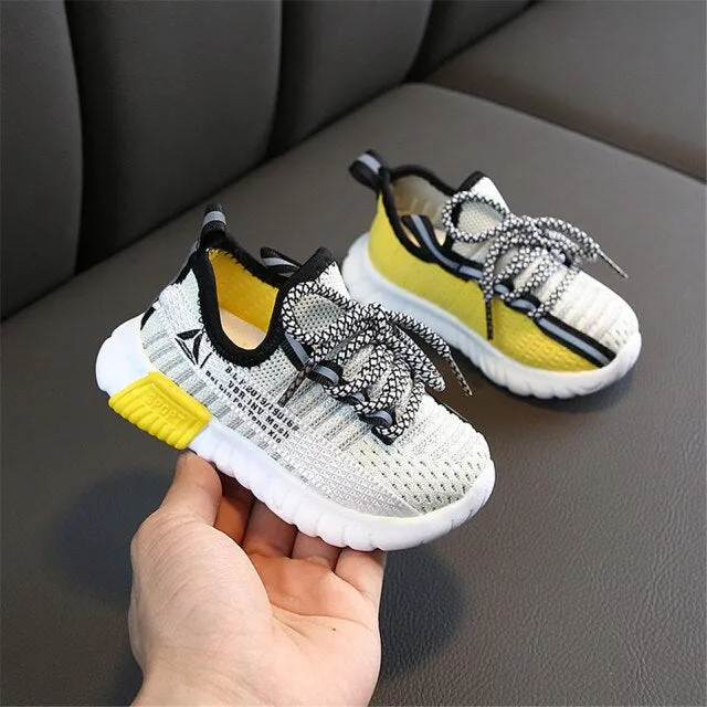 Amozae-  Spring Autumn Children Shoes Boys Girls Sport Shoes Breathable Infant Shoes Sneakers Soft Bottom Non-slip Casual Kids Shoes