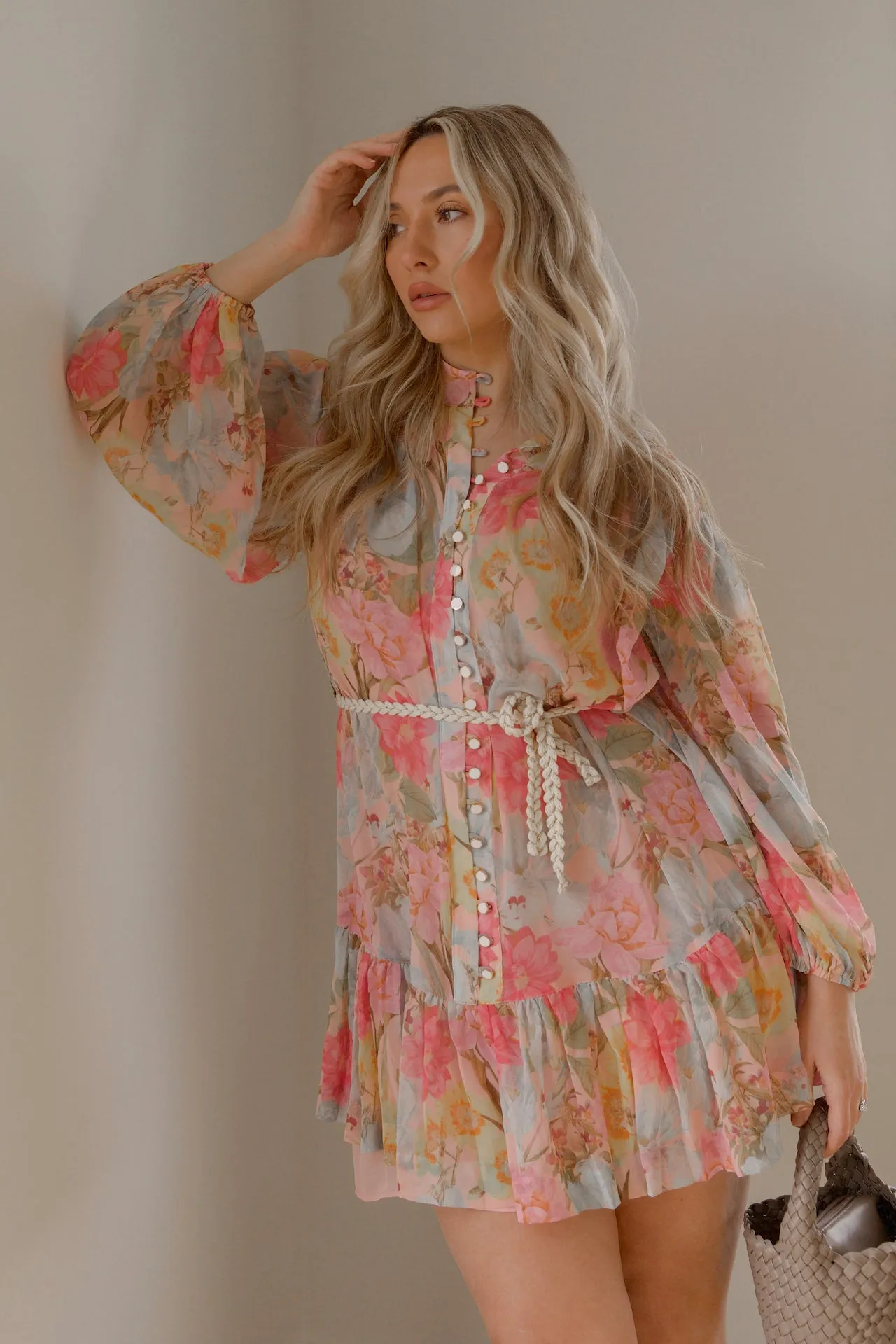 Annabelle Floral Pink Dress