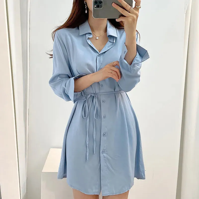 Autumn Slip Pleated Dress Women Korean Style A Line Slim Sleeveless Elegant Wrap Hip Dresses Office Ladies Dresses 2023 Vestido