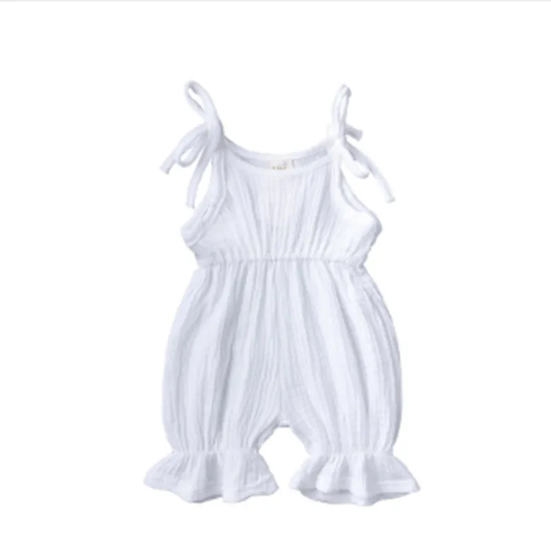 Baby Girl Clothes Romper Jumpsuit Halter Summer Outfit