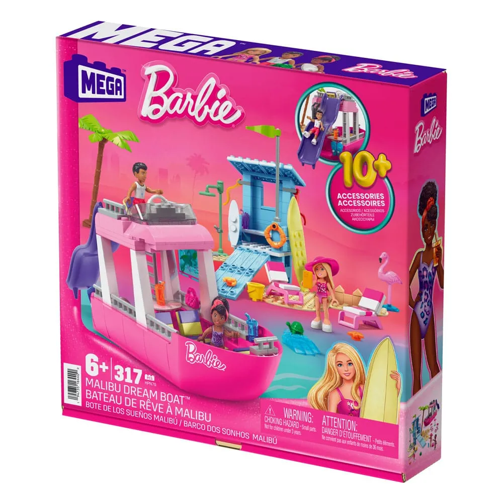 Barbie MEGA Construction Set Malibu Dream Boat