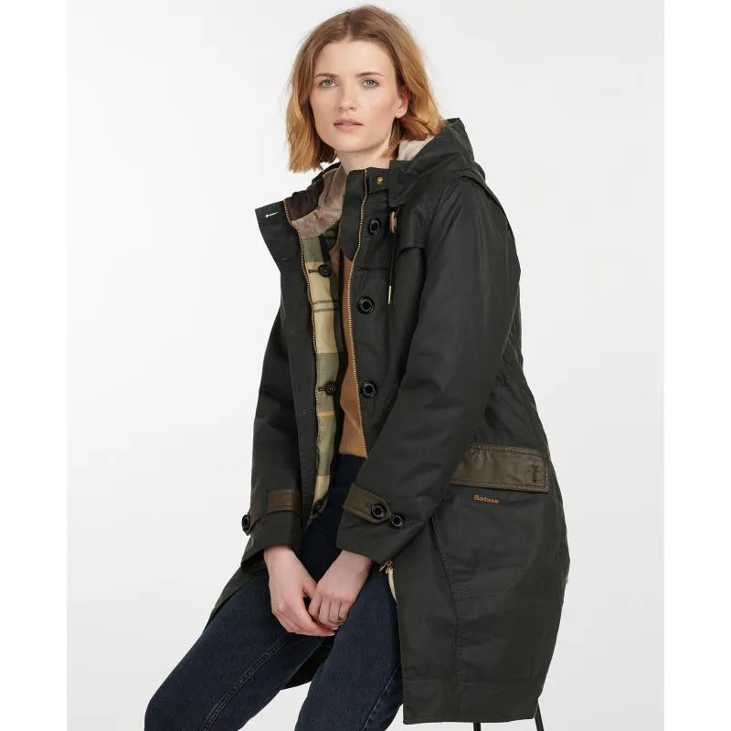 Barbour Avoch Ladies Wax Jacket - Sage/Ancient