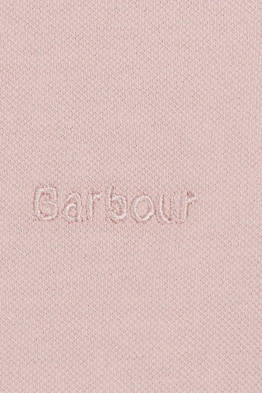 Barbour ladies Polo top Portsdown in Petal Pink LML0634PI13