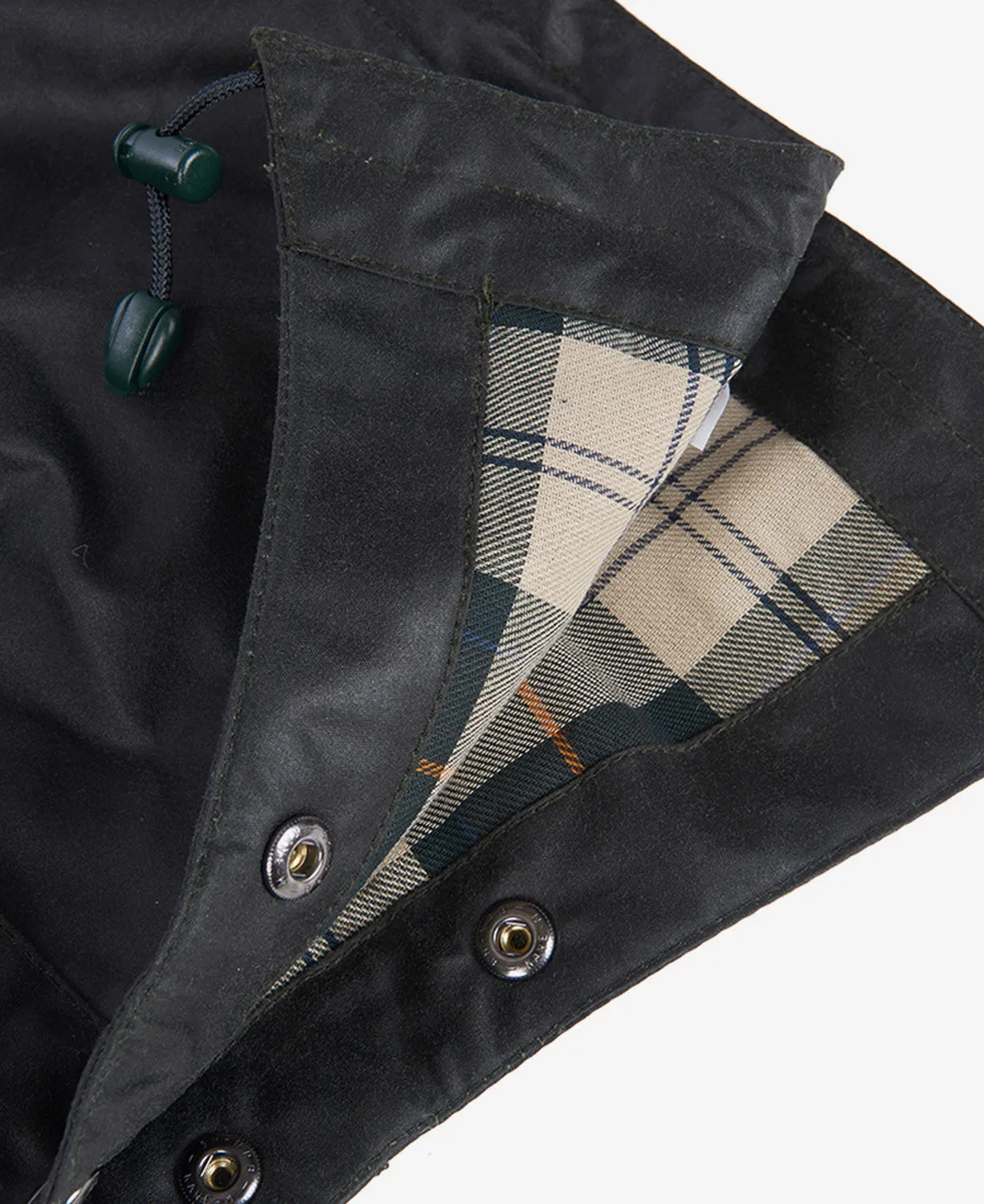 Barbour Waxed Cotton Hood