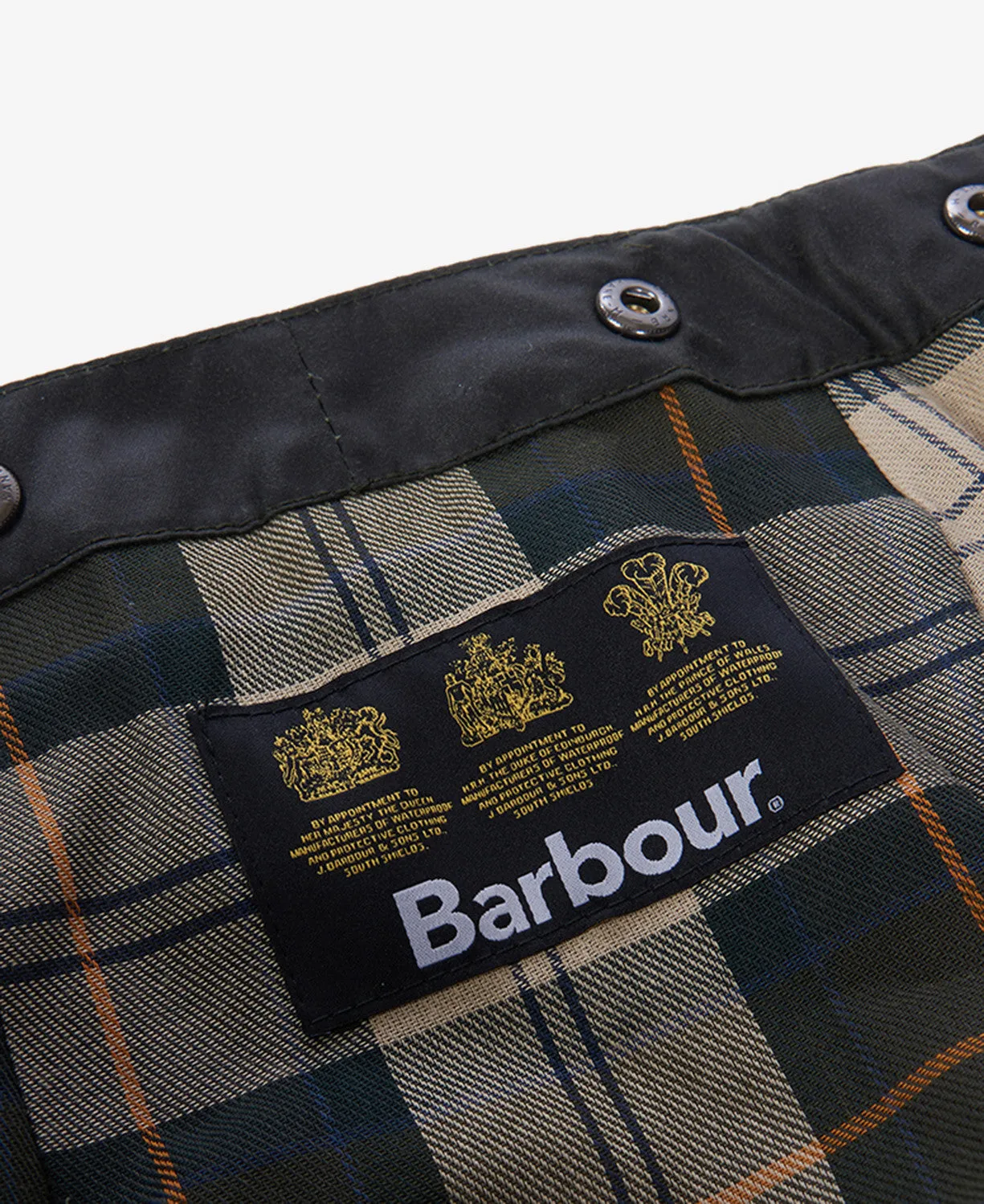 Barbour Waxed Cotton Hood