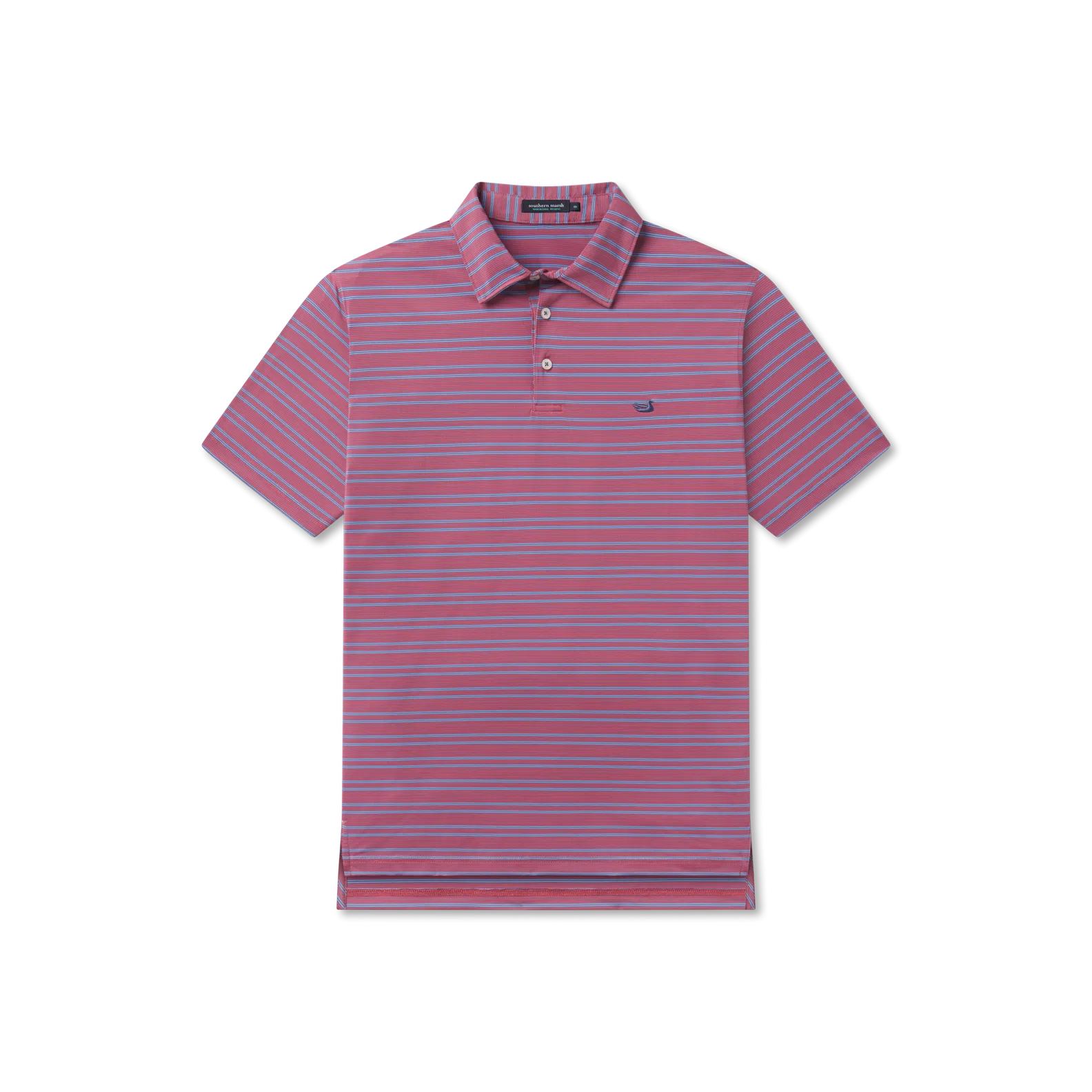 Bermuda Performance Polo - Naples Stripe