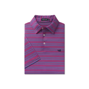 Bermuda Performance Polo - Naples Stripe