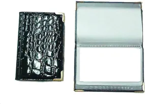 black faux alligator i.d. holder Case of 300