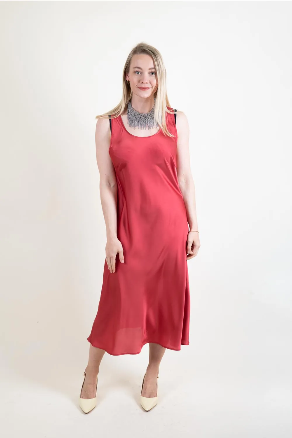 Blanc - Ava Slip Dress - Exclusive