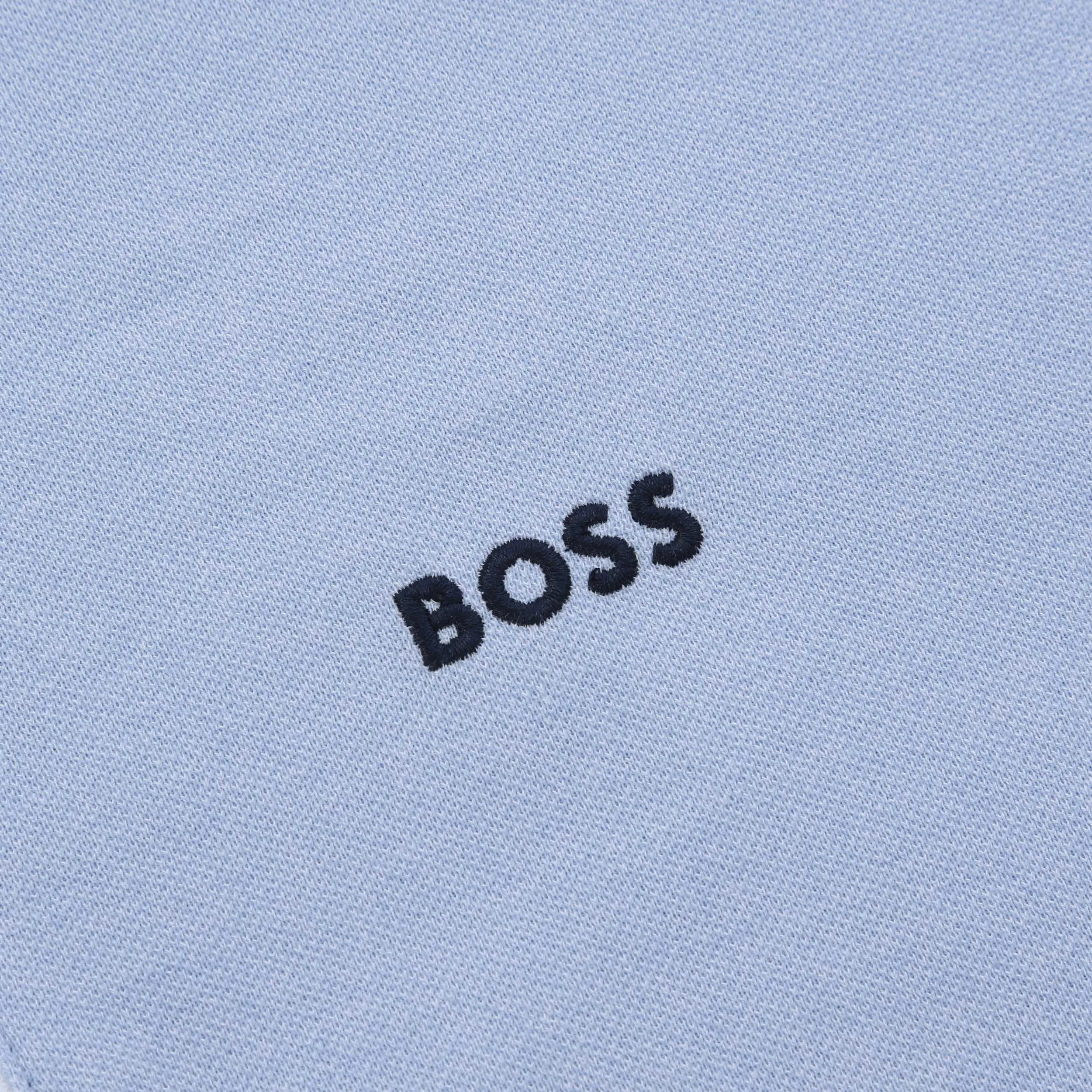 BOSS Paddy 3 Polo Shirt in Open Blue