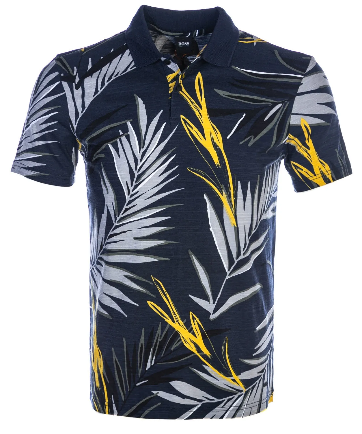 BOSS Peleaf Polo Shirt in Navy