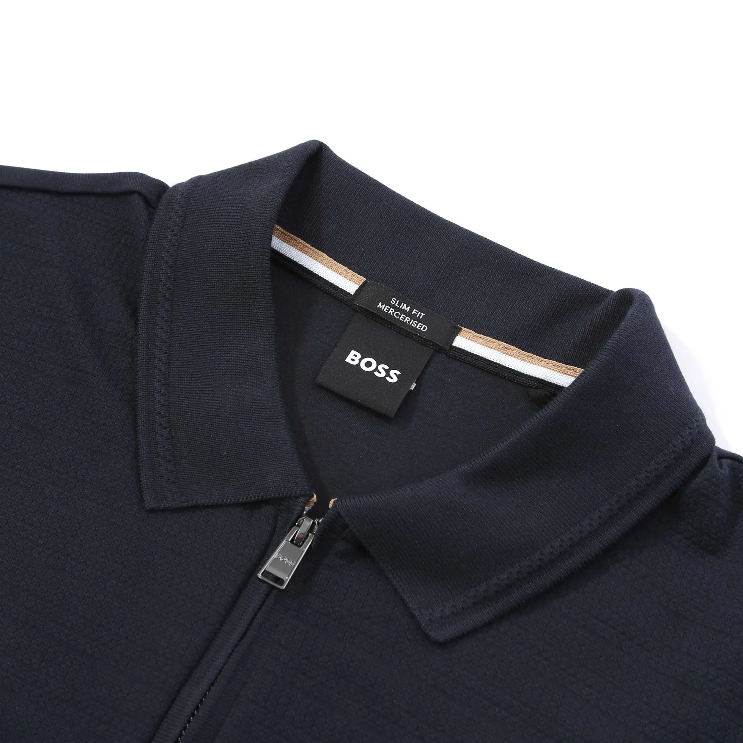 BOSS Polston 34 Polo Shirt in Dark Blue