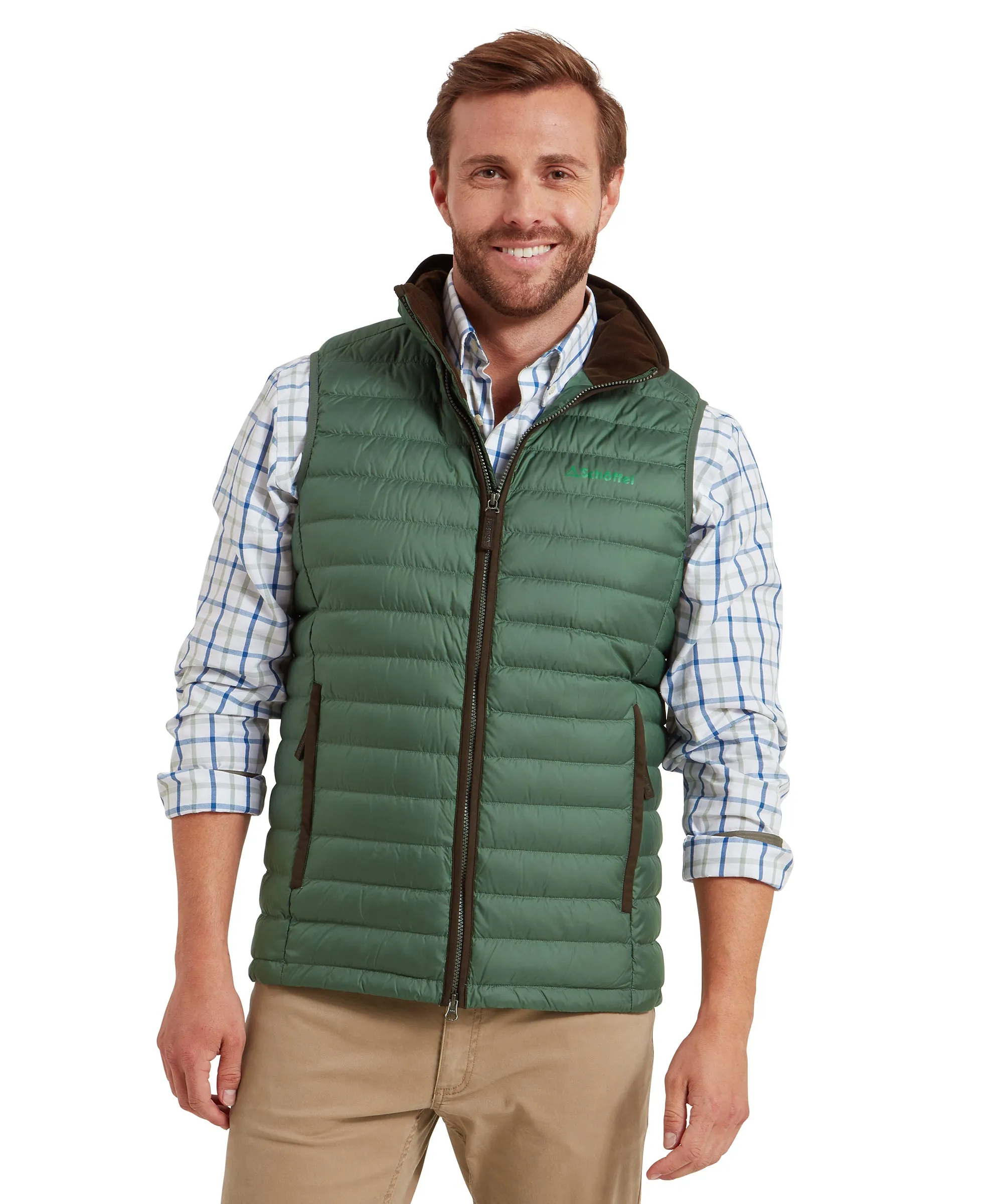 Bowden Down Gilet - Pine Green