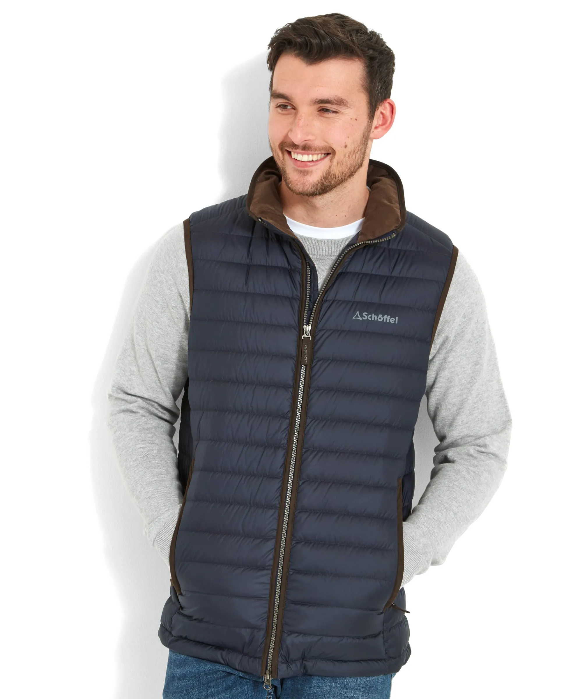 Bowden Down Gilet - True Navy