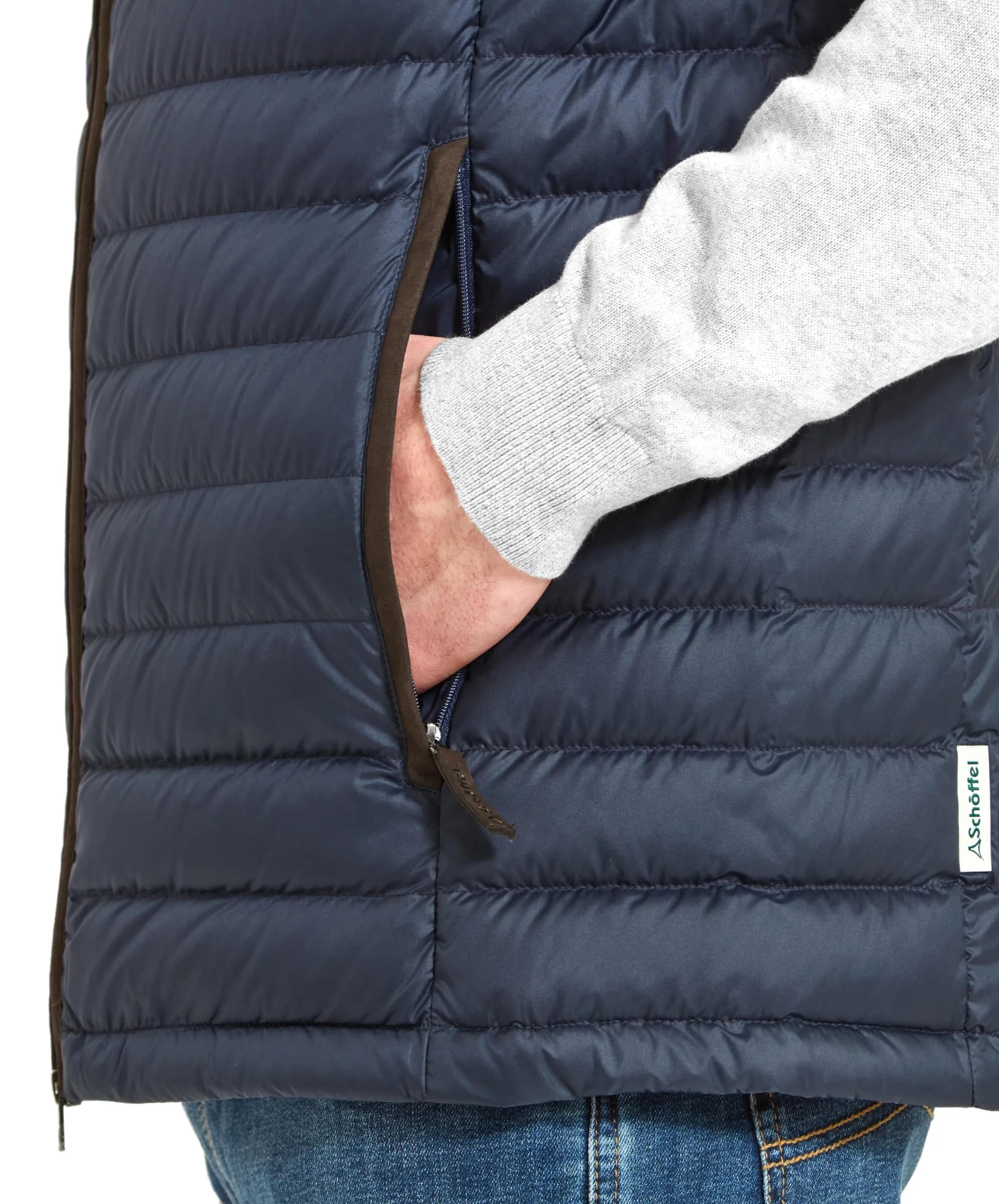 Bowden Down Gilet - True Navy