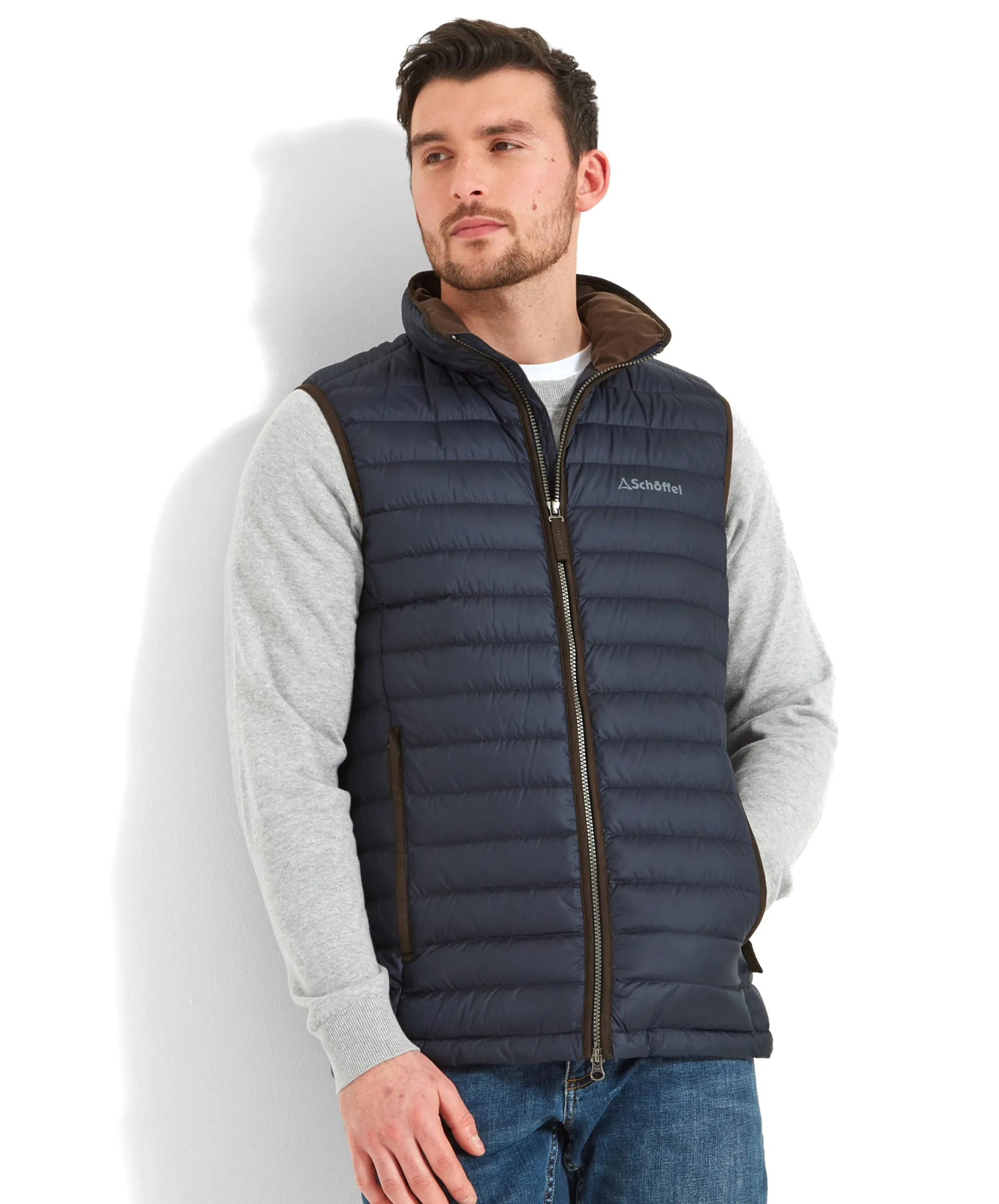 Bowden Down Gilet - True Navy