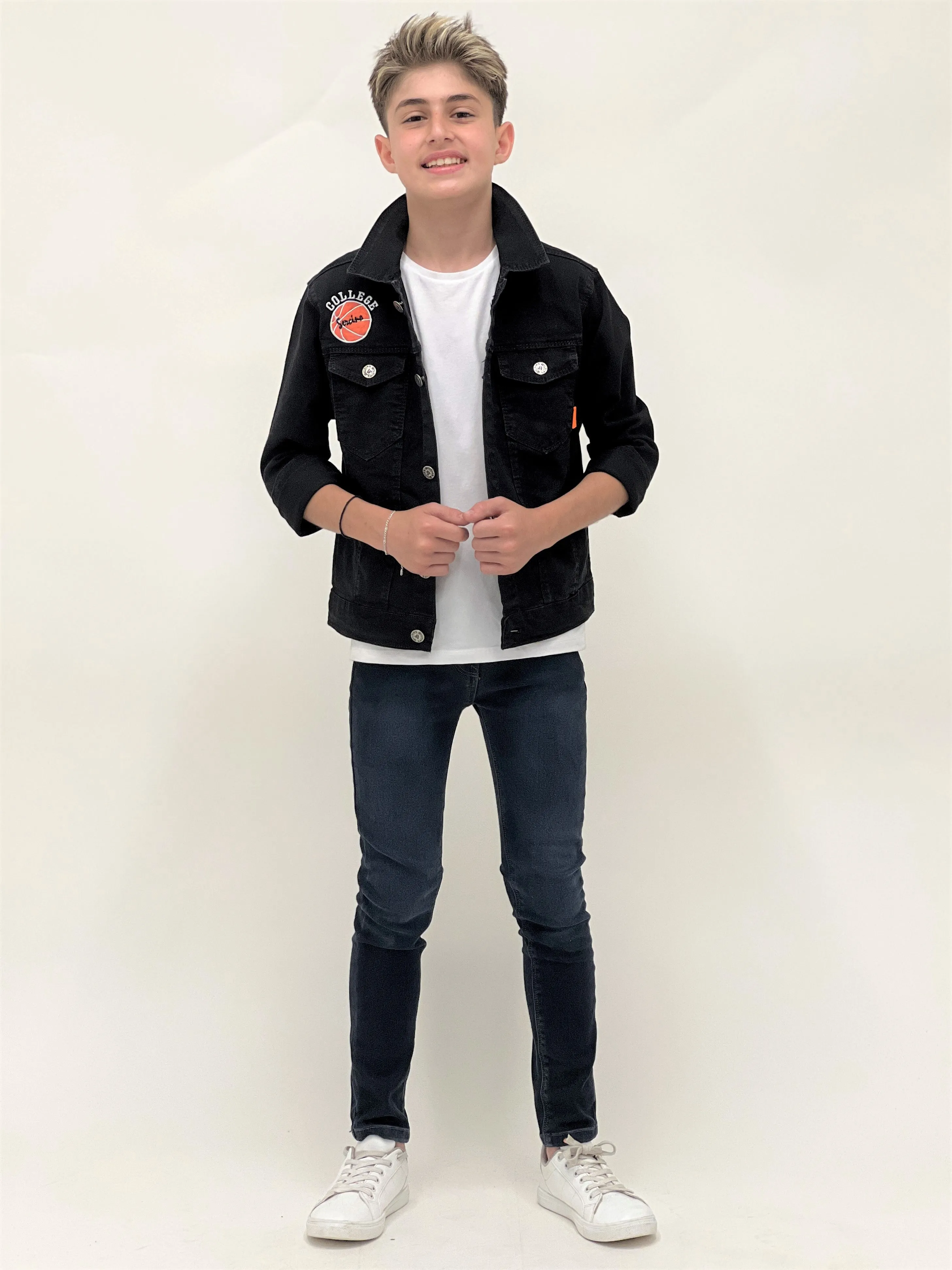 Boy College Jean Jacket AC22366123