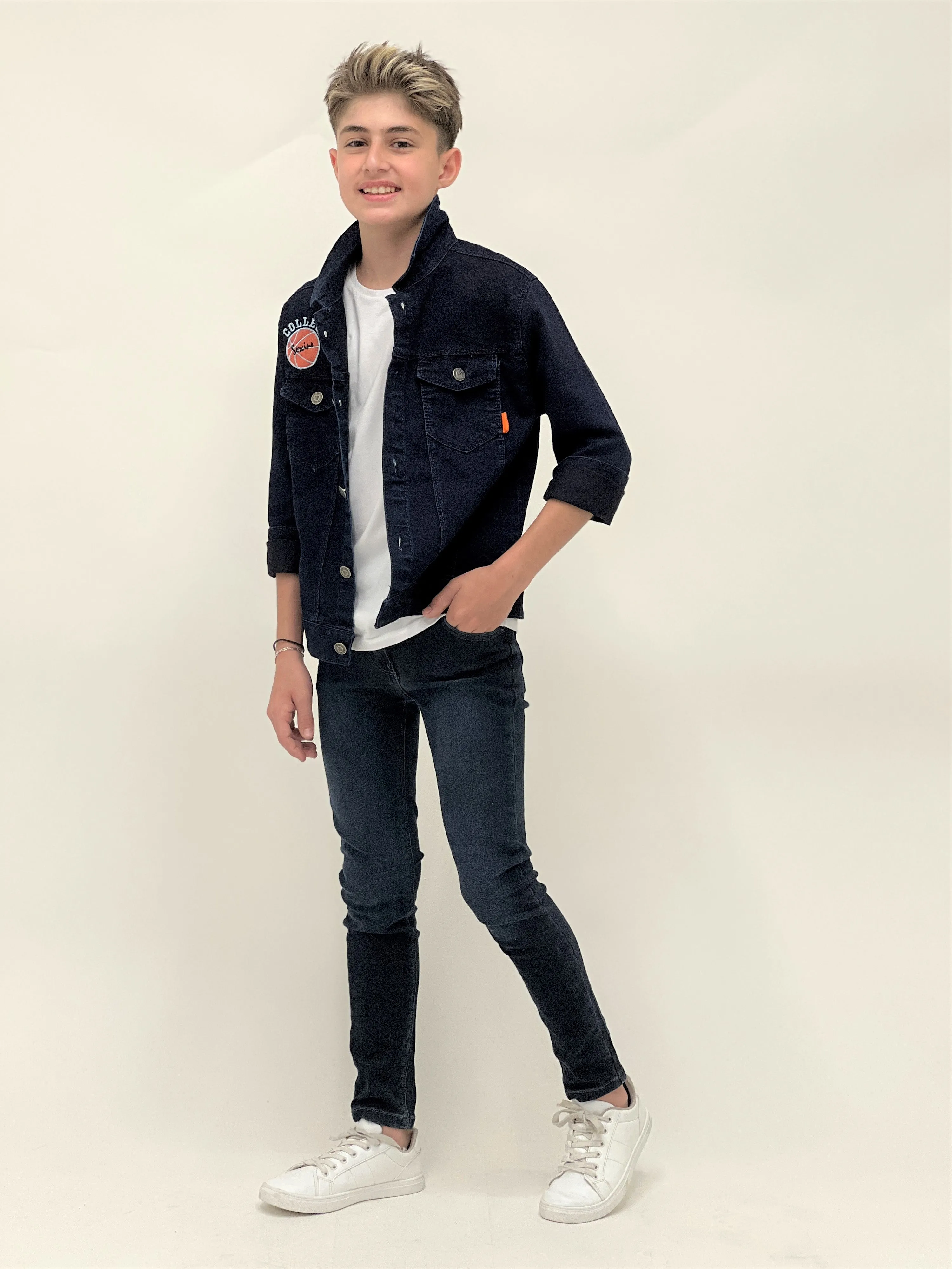 Boy College Jean Jacket AC22366123