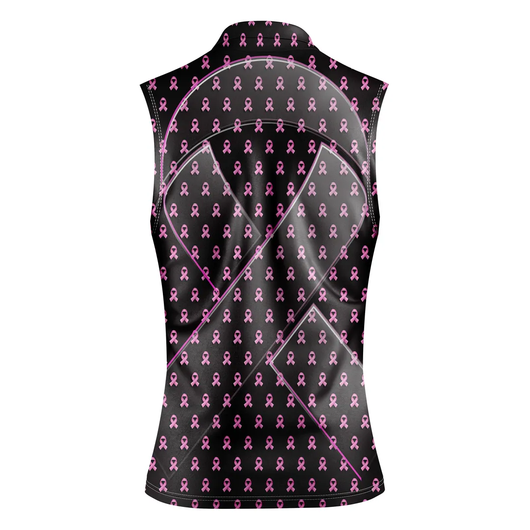 Breast Cancer | Women's Black Sleeveless