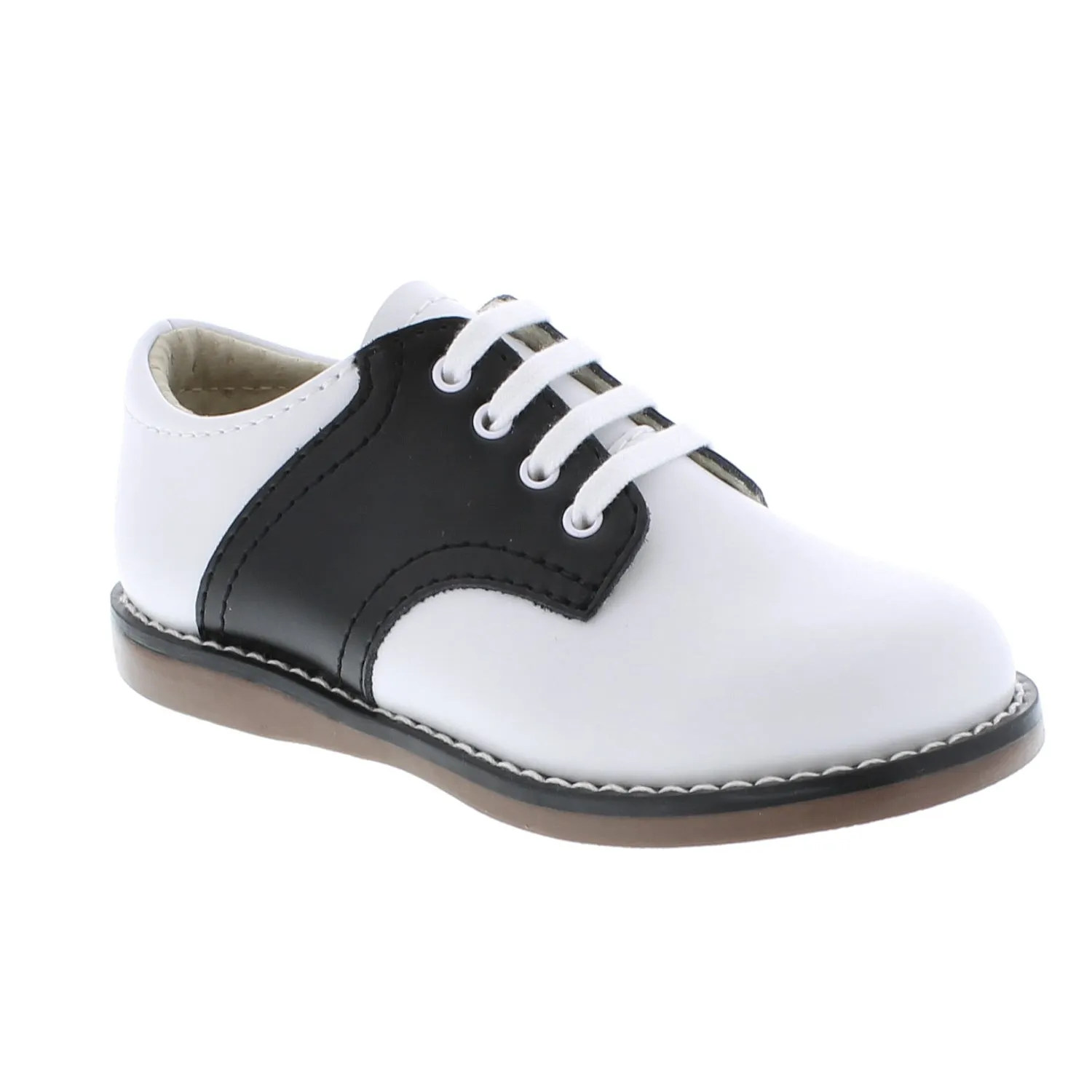 Cheer Saddle Oxford - White/Black