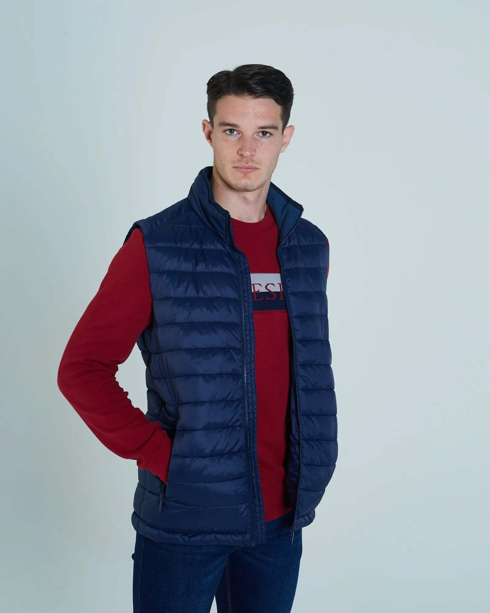 Cohen Gilet Navy Blazer