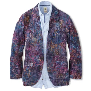 Cosmic Summer Batik Spring Blazer - Tall