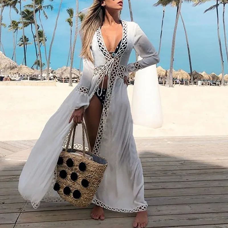 Cotton Beach Cover up Print Bathing suit cover up Swimwear Women Summer Dress Kaftan Robe de Plage Saida de Praia Tunics Pareo