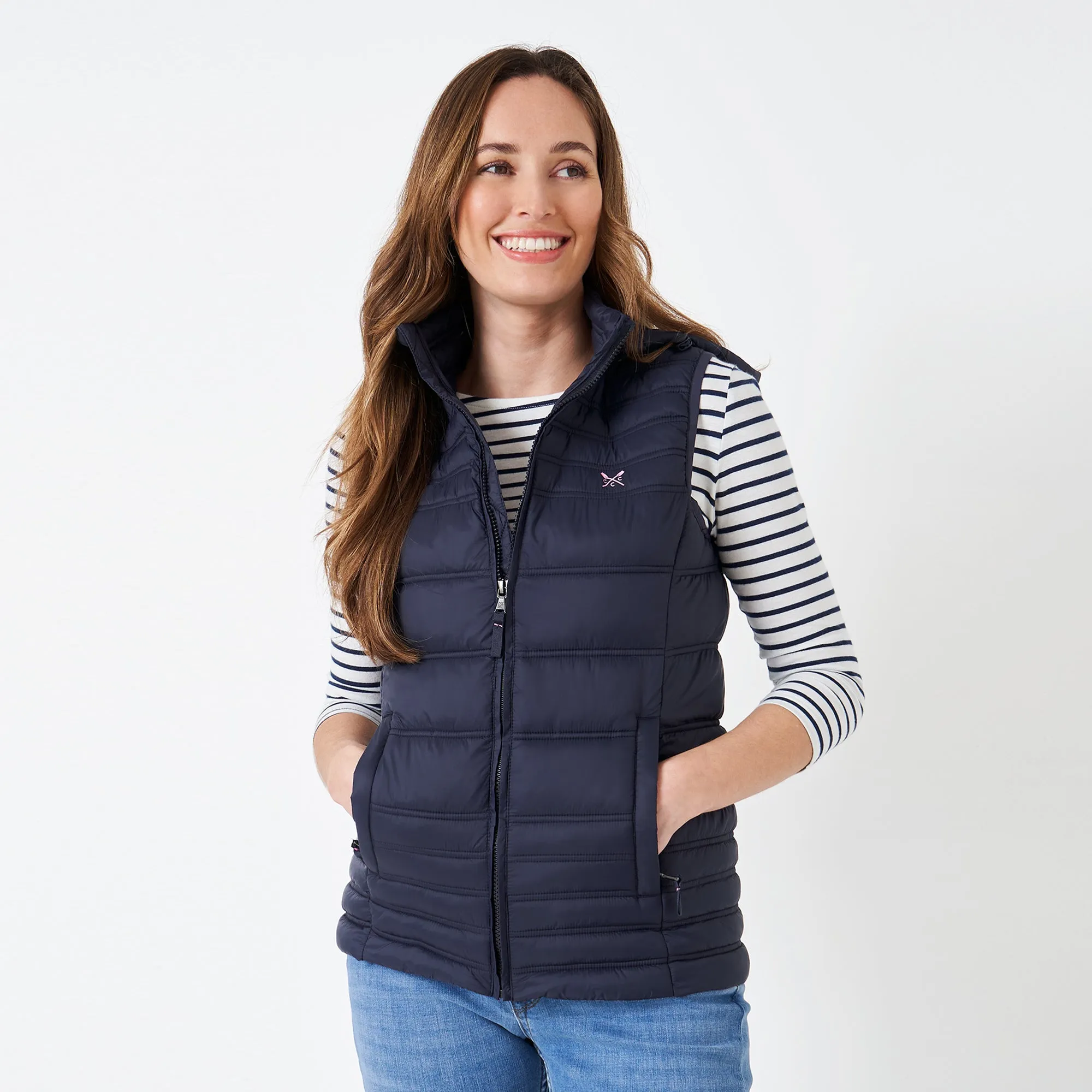 Crew Ladies Lightweight Padded Gilet