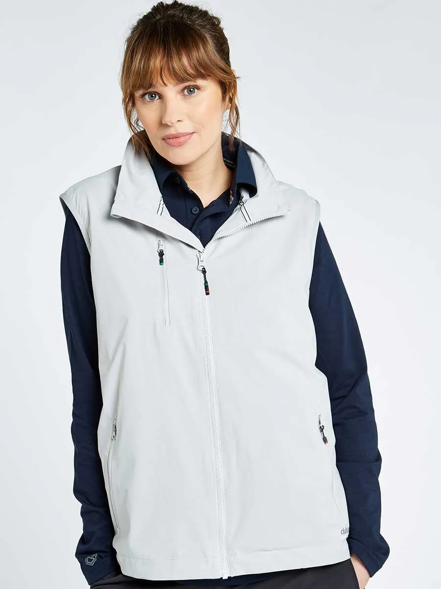 DUBARRY Lanzarote Unisex Fleece-Lined Technical Gilet - Platinum