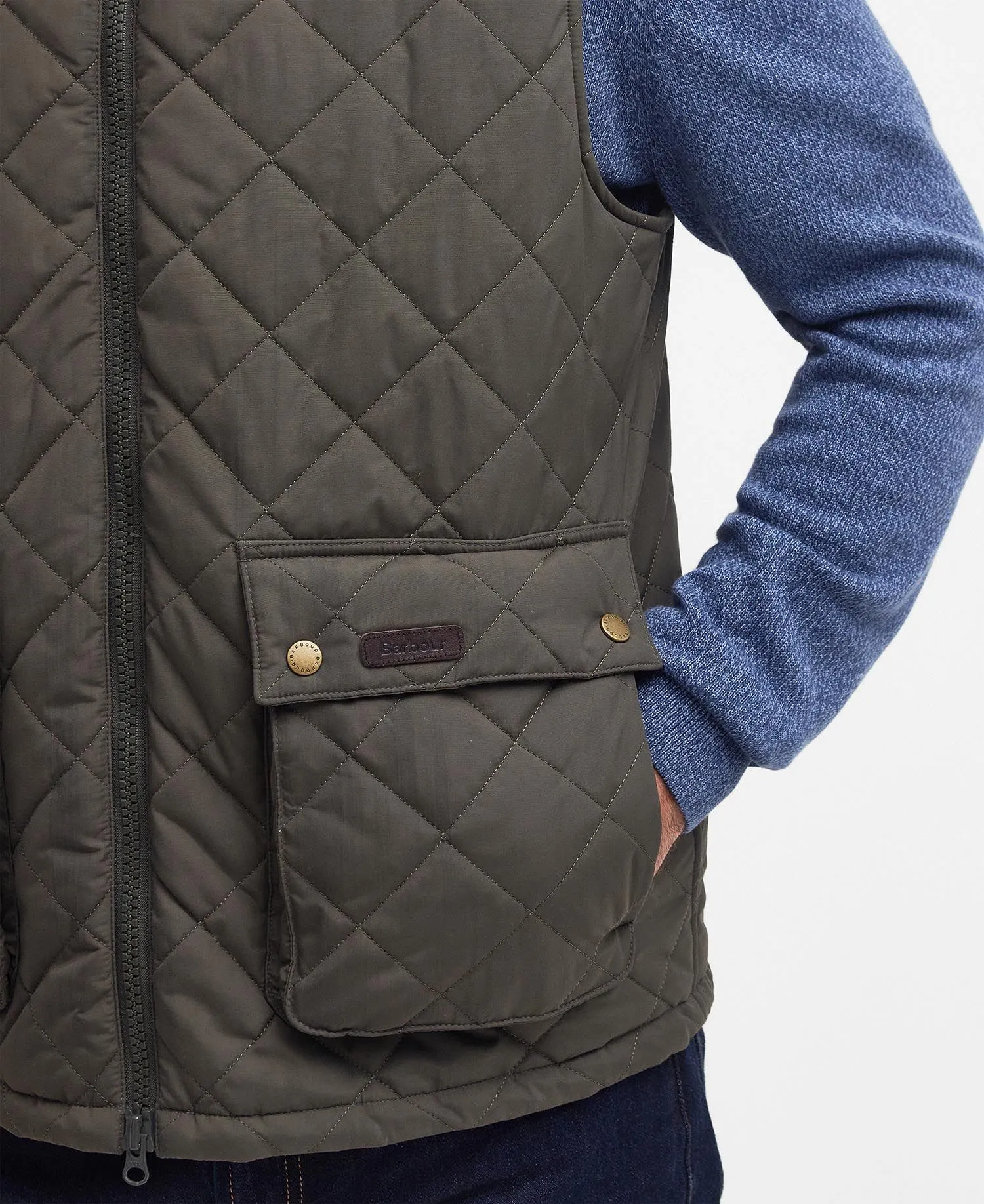 Fernwood Gilet - Dark Olive