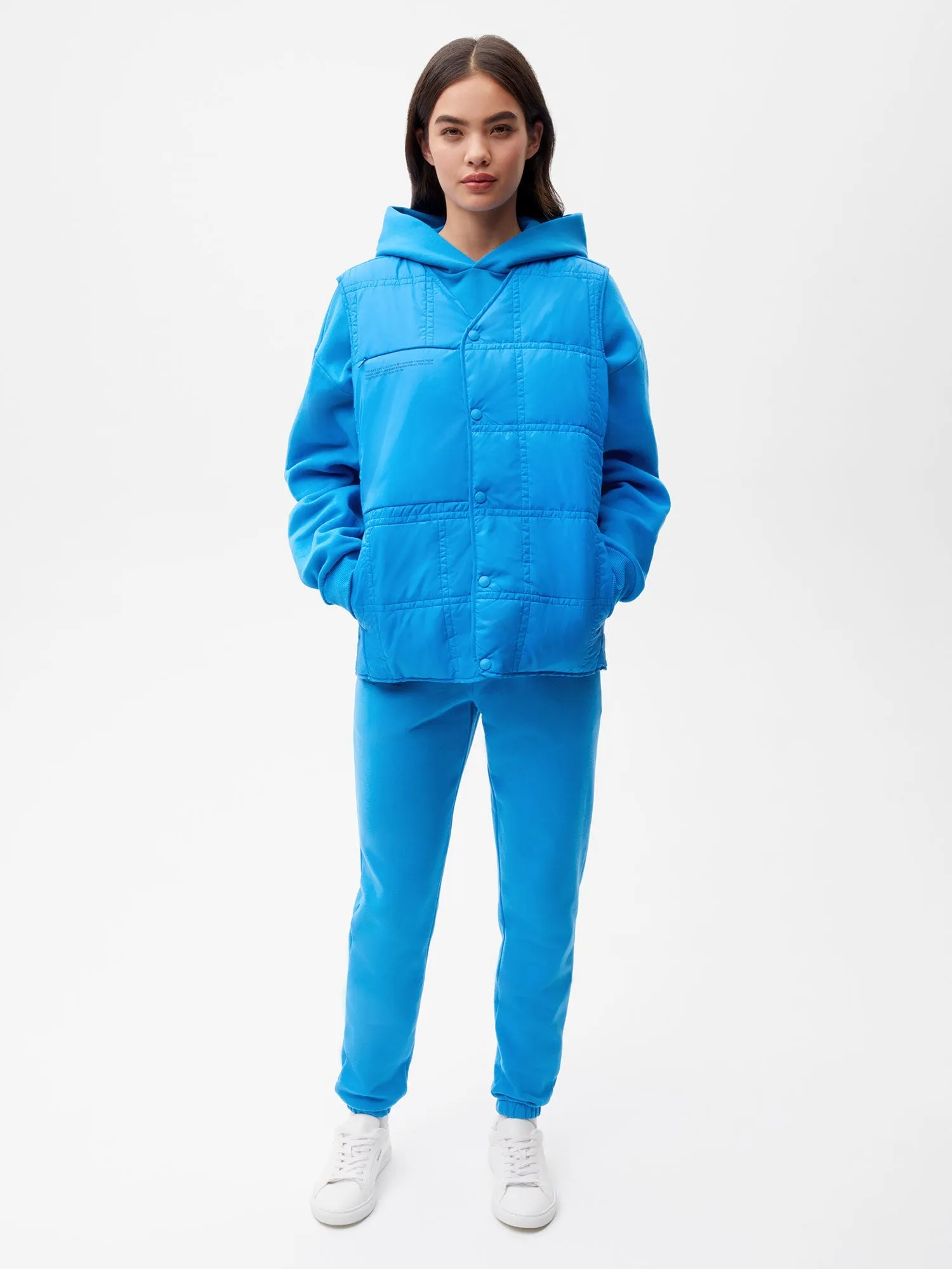 FLWRDWN™ Quilted Gilet—cerulean blue