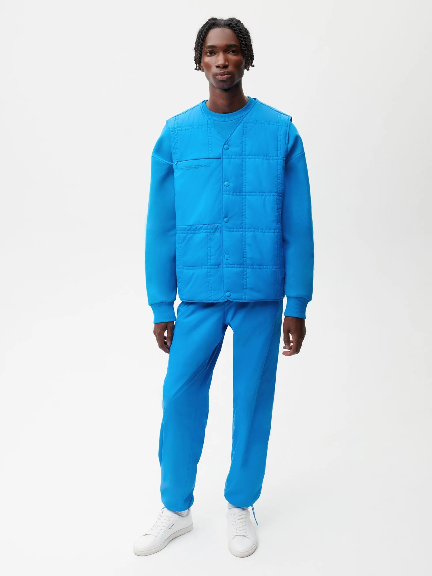 FLWRDWN™ Quilted Gilet—cerulean blue