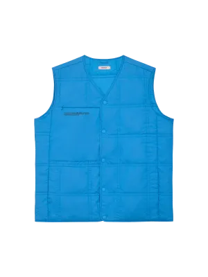 FLWRDWN™ Quilted Gilet—cerulean blue