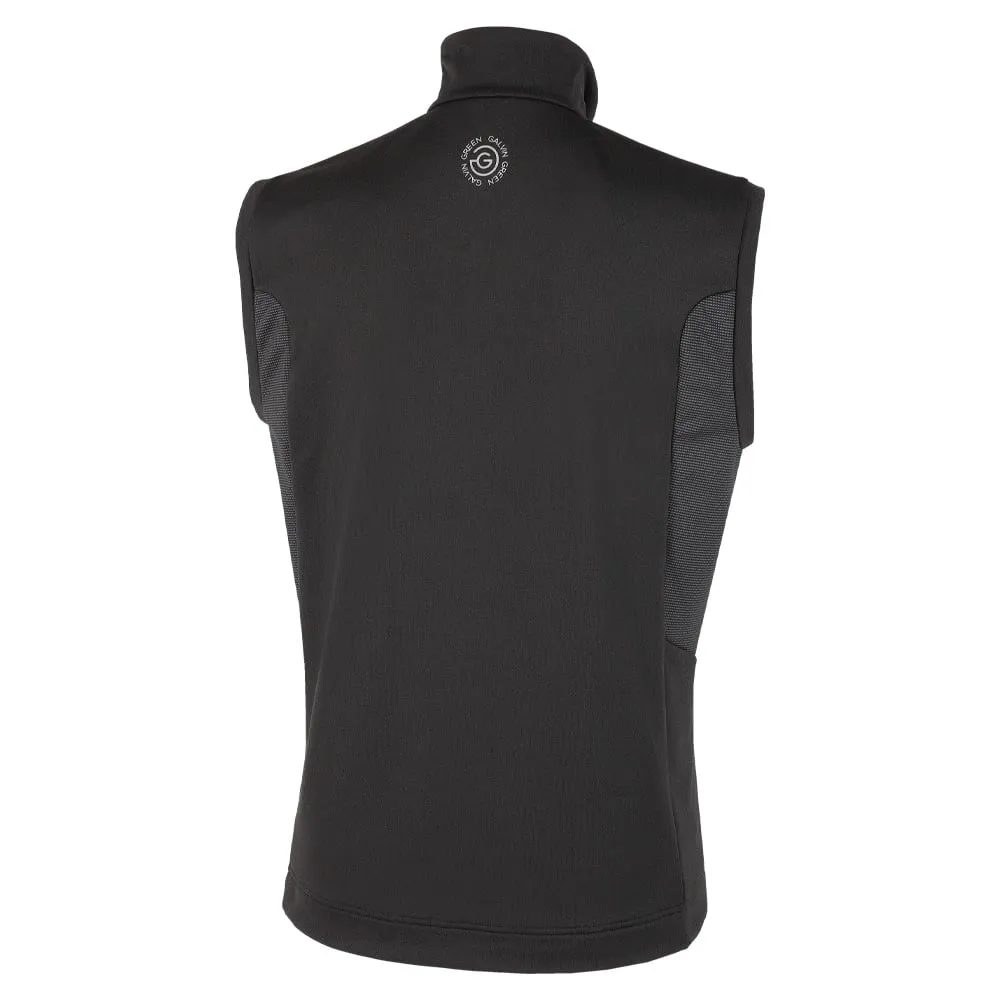 Galvin Green Dalton Insula 1/2 Zip Gilet - Black