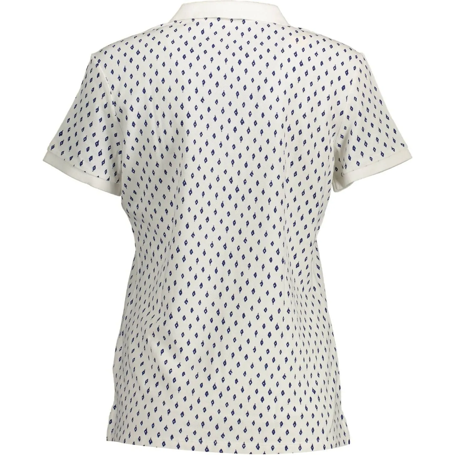 Gant White Cotton Women Polo Shirt