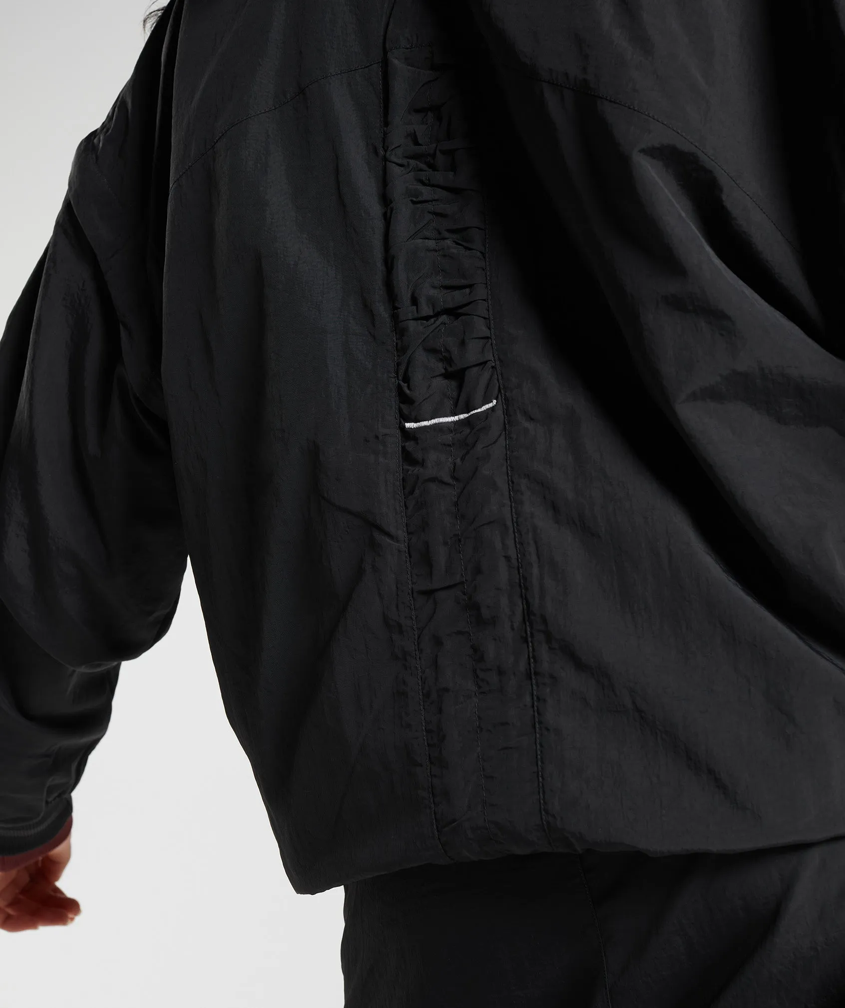 Gymshark Retake Woven Jacket - Black