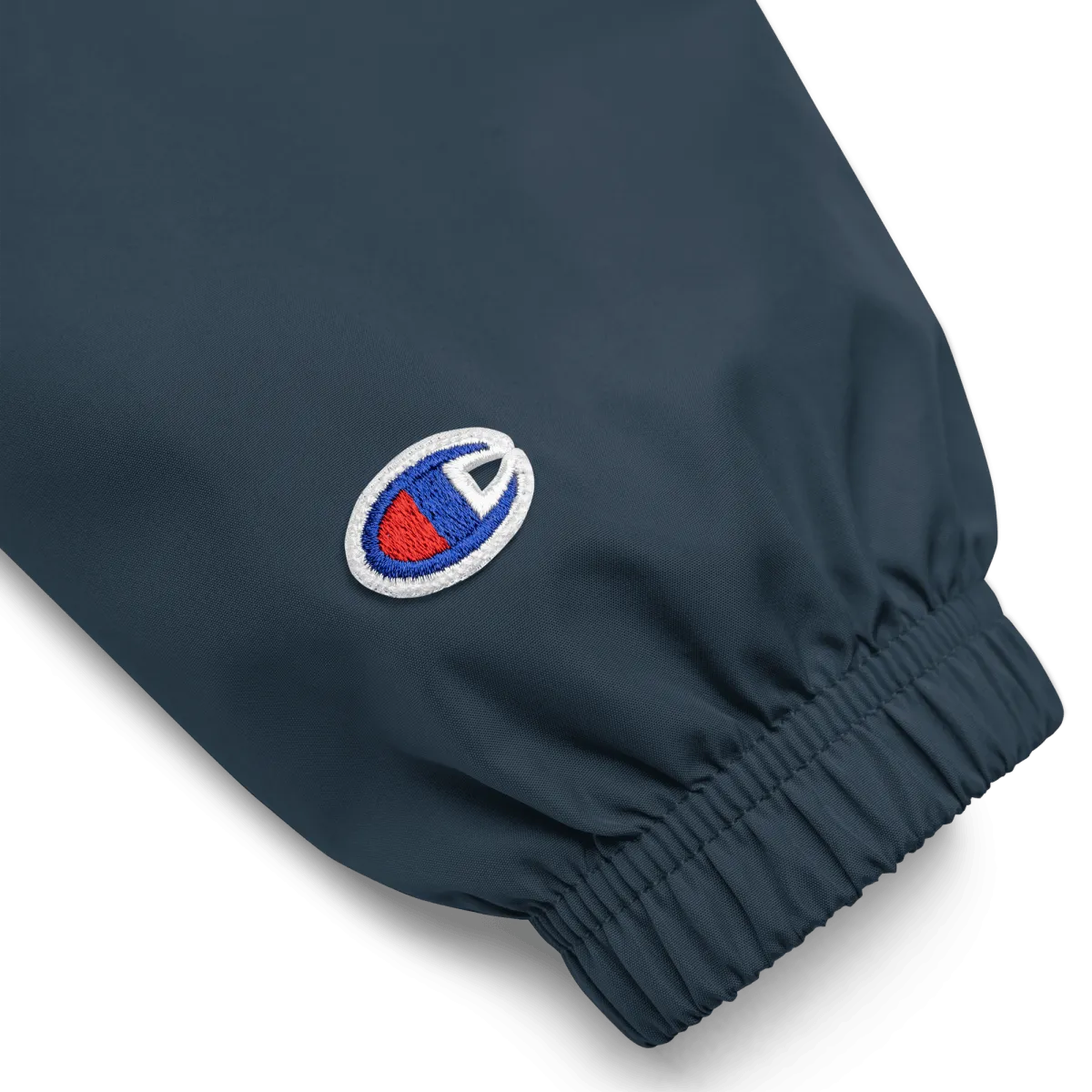 'Happy Sunflower' Embroidered Champion Packable Jacket