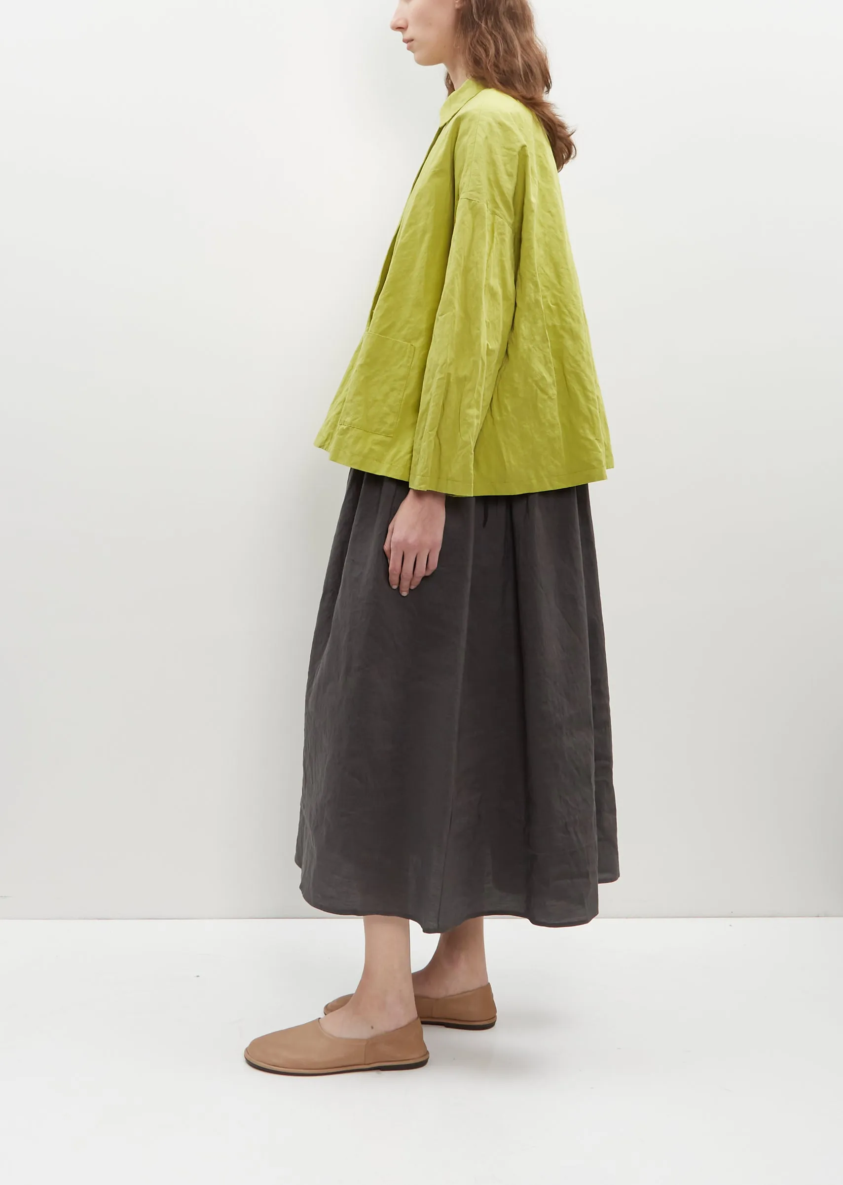 Heavy Cotton Jacket — Pistachio